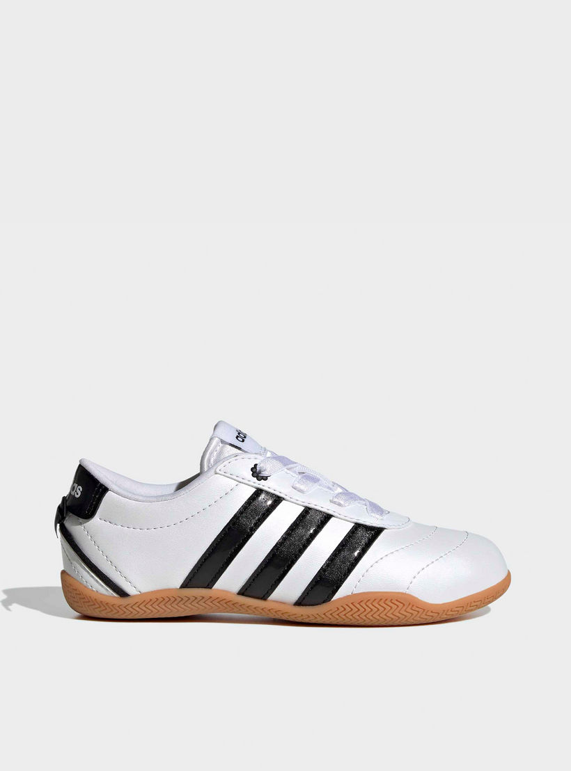 Adidas Girls Grand Court Lo Lace-up Ankle Sneakers-girls-shoes-sneakers-image-2
