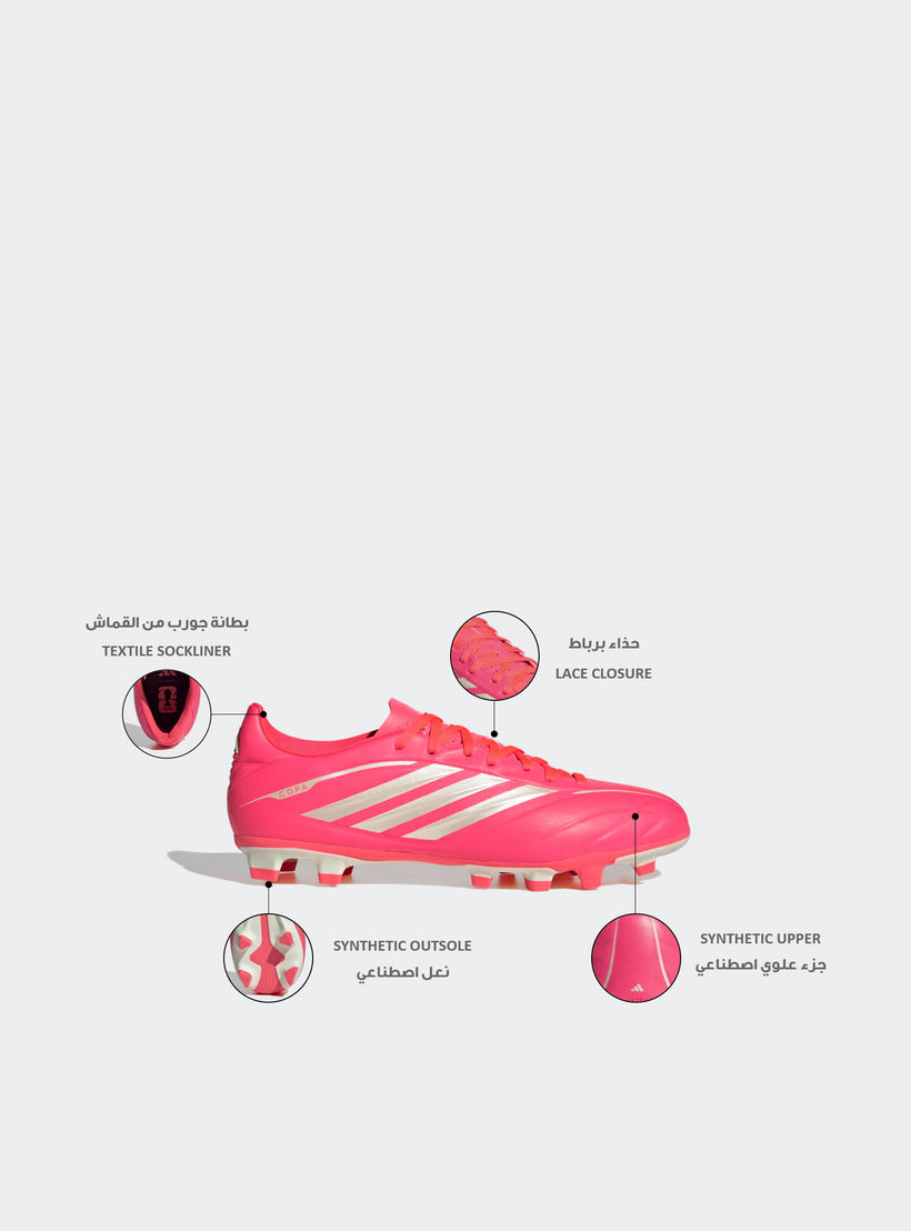 Adidas Men Copa Pure IV Club FG/MG Lace-Up Firm Ground Football Boots-sports-gear-football-shoes-firmground-image-2