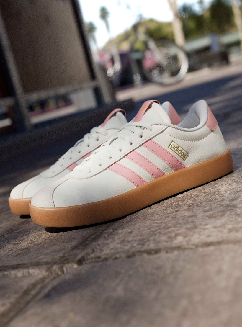 Adidas Women VL Court 3.0 Leather Lace-Up Ankle Sneakers-women-shoes-sneakers-image-12