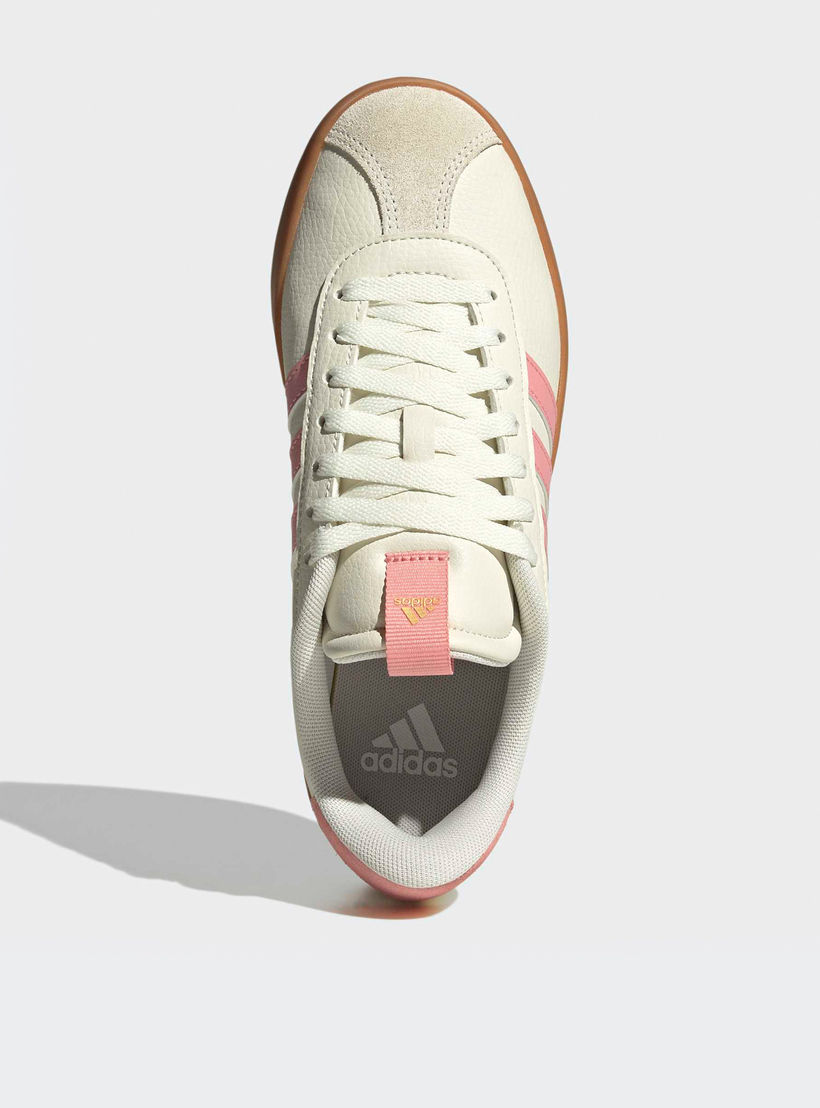 Adidas Women VL Court 3.0 Leather Lace-Up Ankle Sneakers-women-shoes-sneakers-image-3