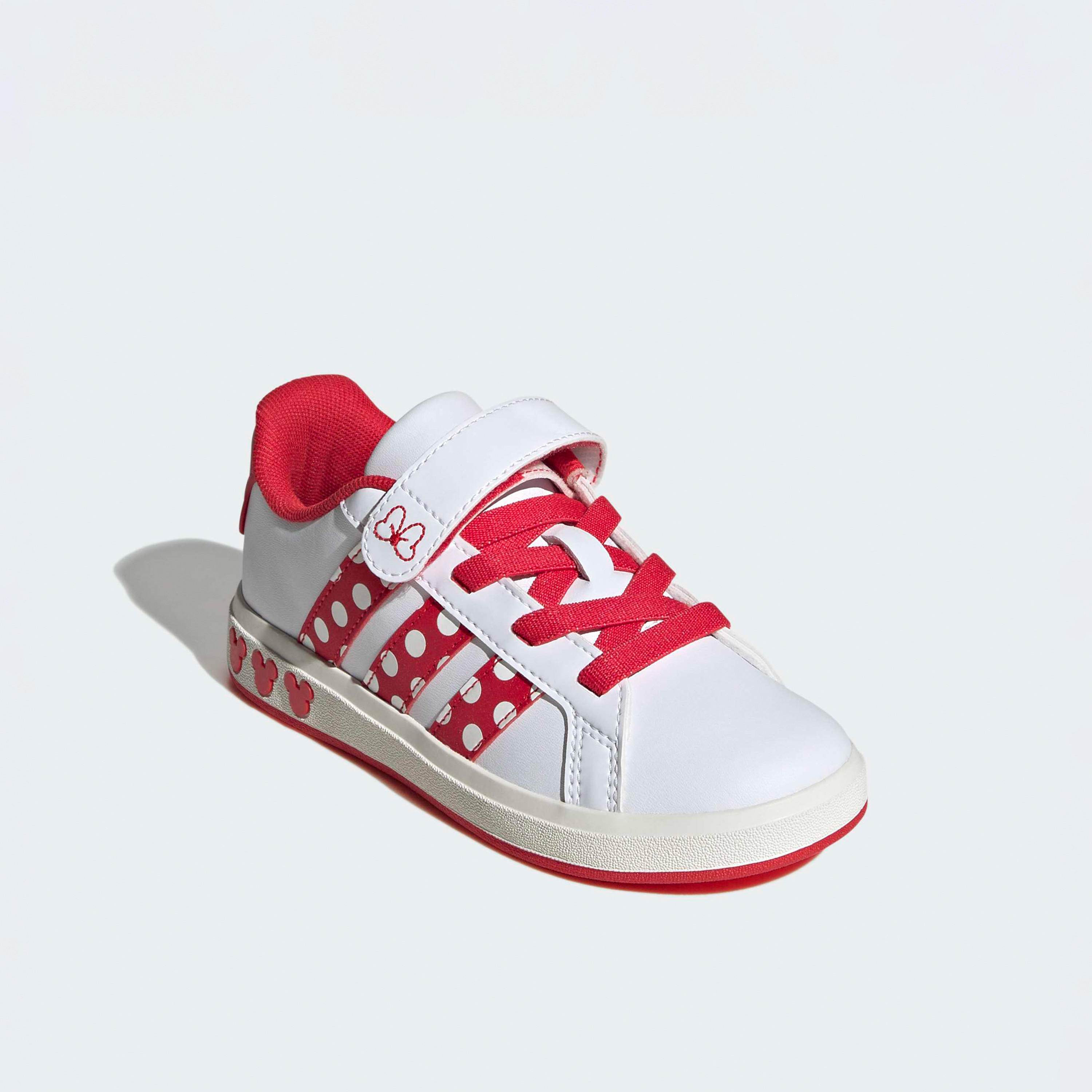 حذاء سنيكرز جراند كورت ميني إي إل بشريط إغلاق لاصق للبنات من أديداس-girls-shoes-sneakers-image-1