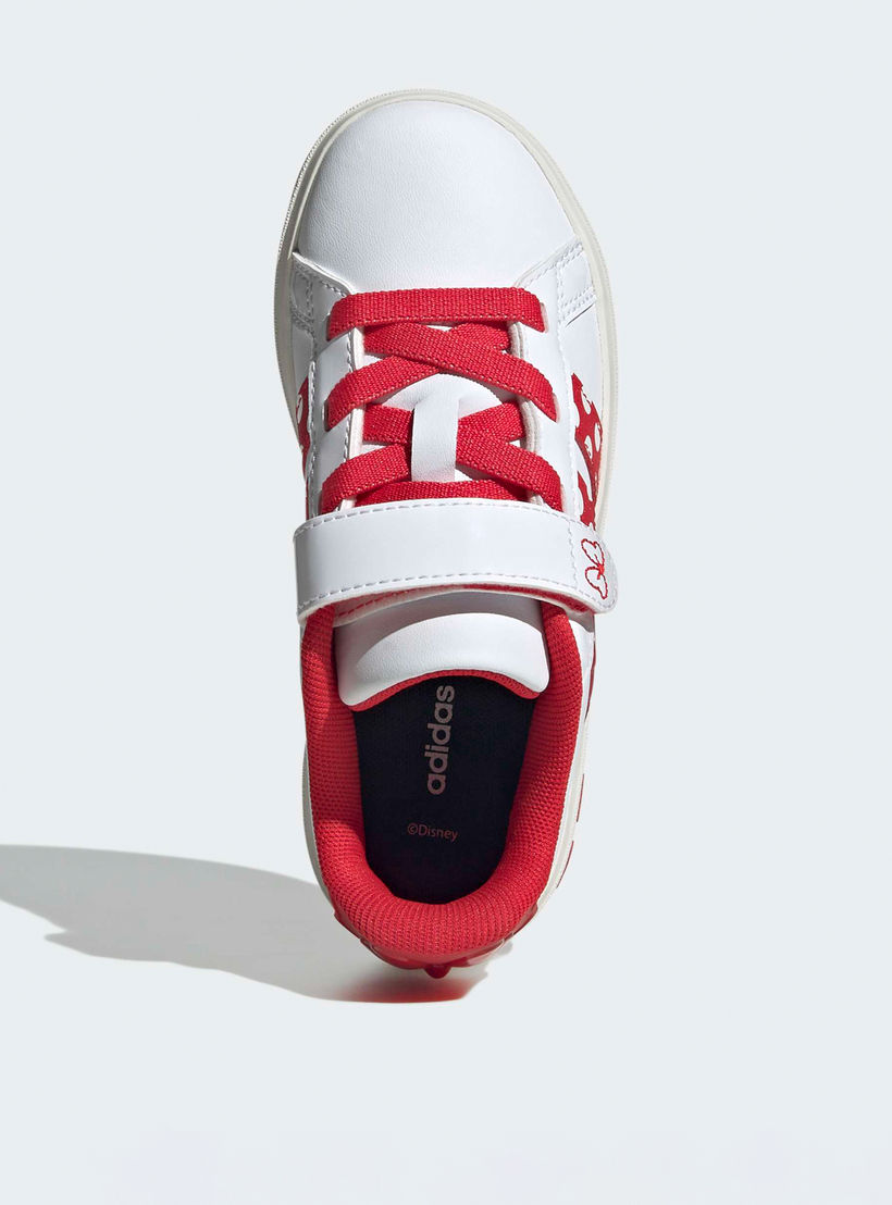 حذاء سنيكرز جراند كورت ميني إي إل بشريط إغلاق لاصق للبنات من أديداس-girls-shoes-sneakers-image-3