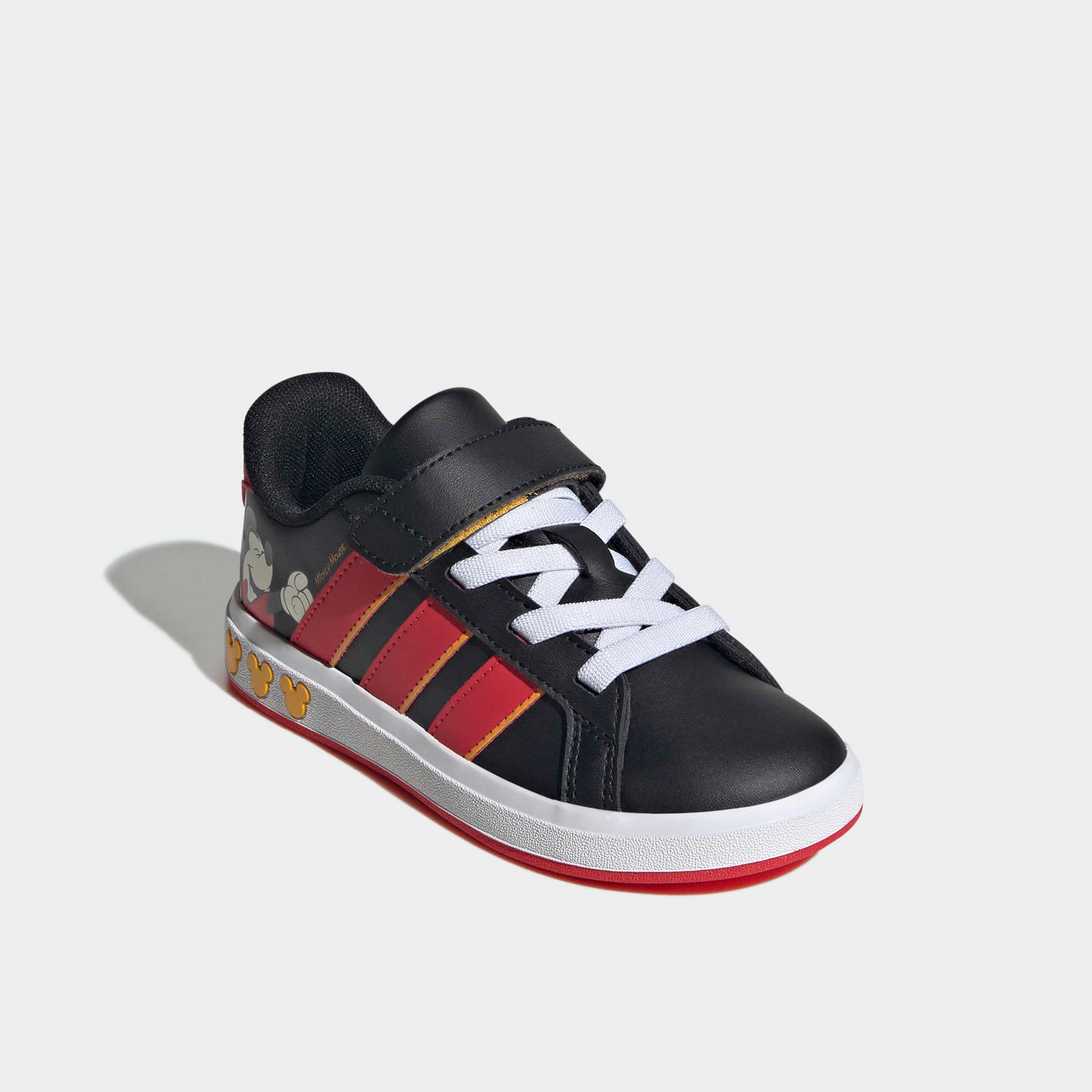 Adidas Boys Grand Court Mickey Hook & Loop Ankle Sneakers-boys-shoes-sneakers-image-1