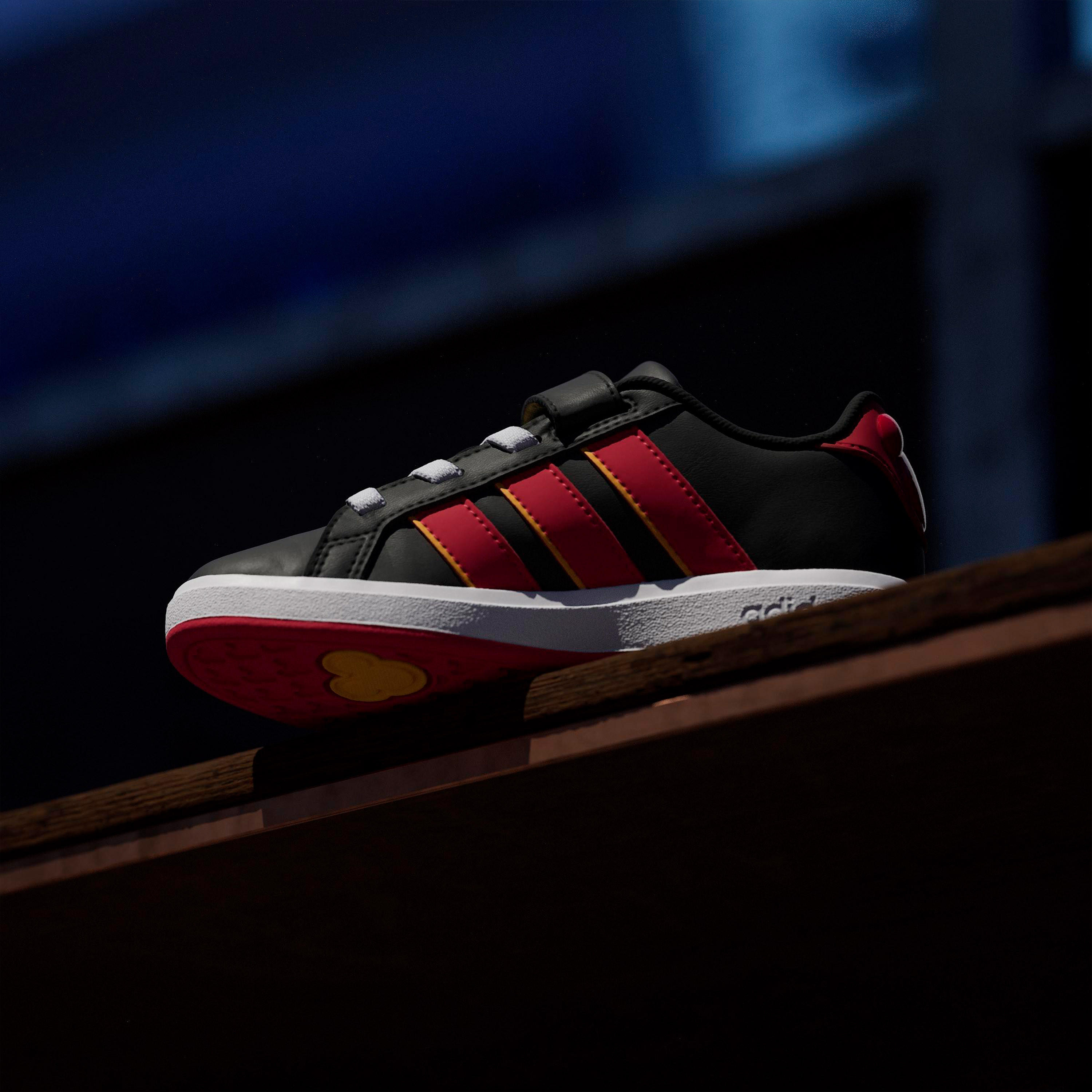 Adidas Boys Grand Court Mickey Hook & Loop Ankle Sneakers-boys-shoes-sneakers-image-11
