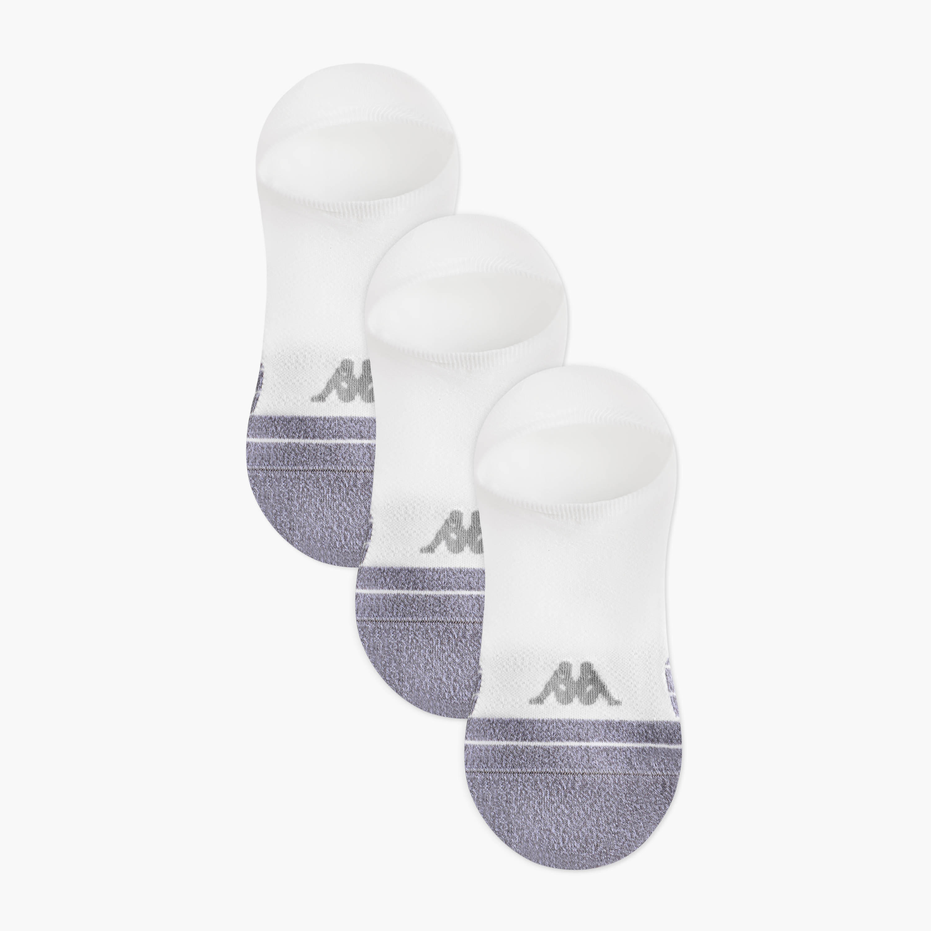 Kappa Men Socks No Show Length - Set of 3-men-socks-image-1
