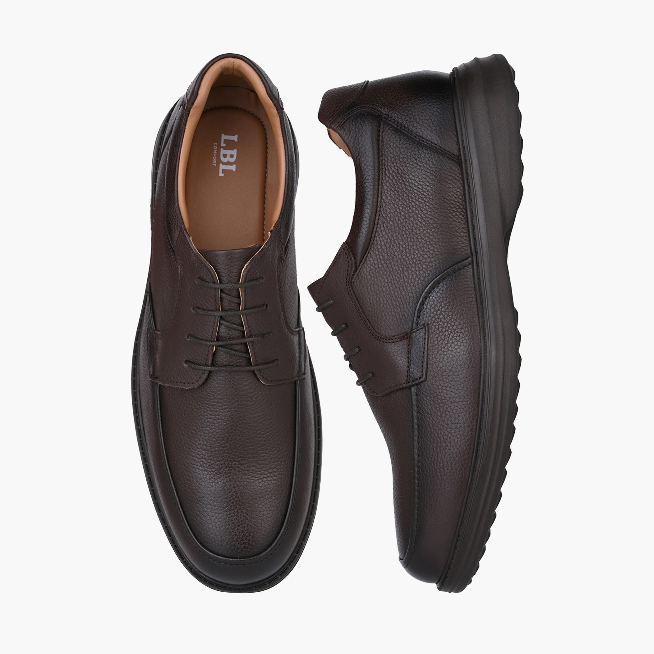 LBL by Shoexpress Men Lace-Up Derby Shoes-men-shoes-formalshoes-image-1
