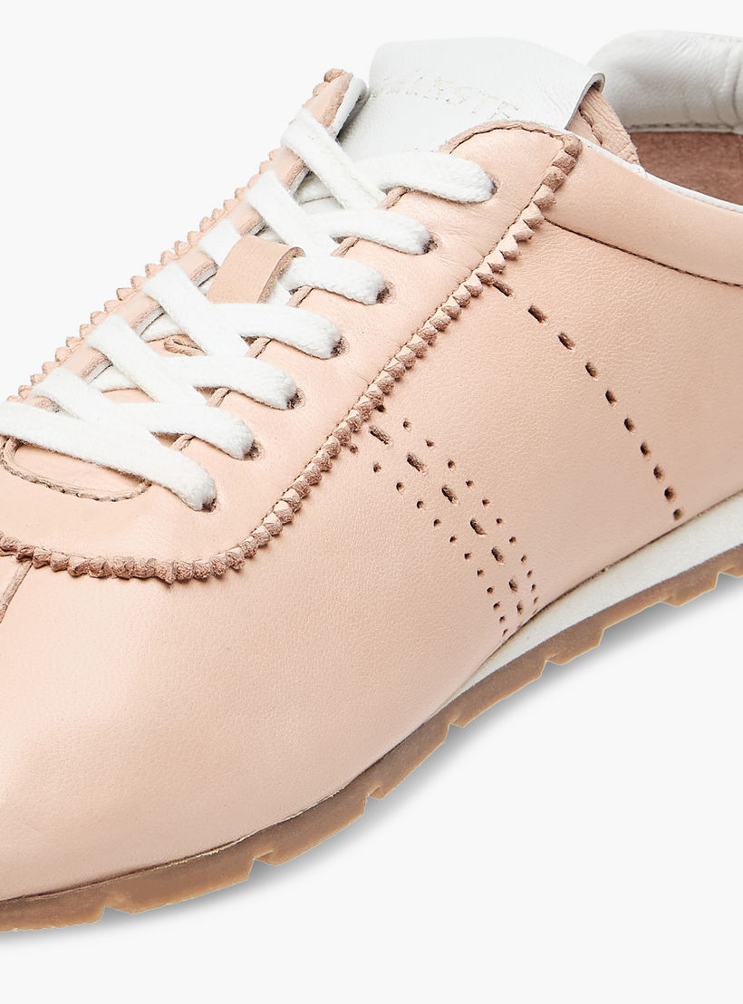 Celeste Women Leather Ankle Sneakers with Lace-Up Closure-women-shoes-sneakers-image-4