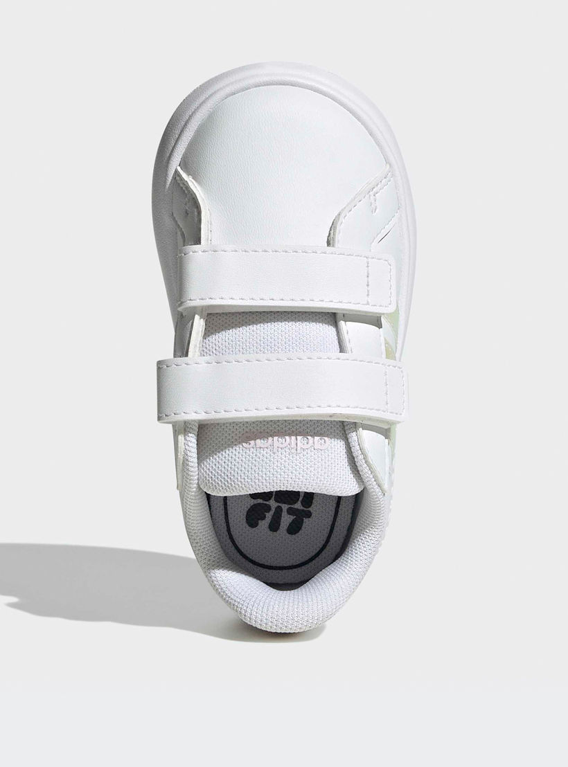 حذاء سنيكرز جراند كورت 3.0 بابل سي إف بشريط إغلاق لاصق من أديداس-baby-girls-shoes-closedshoes-image-4
