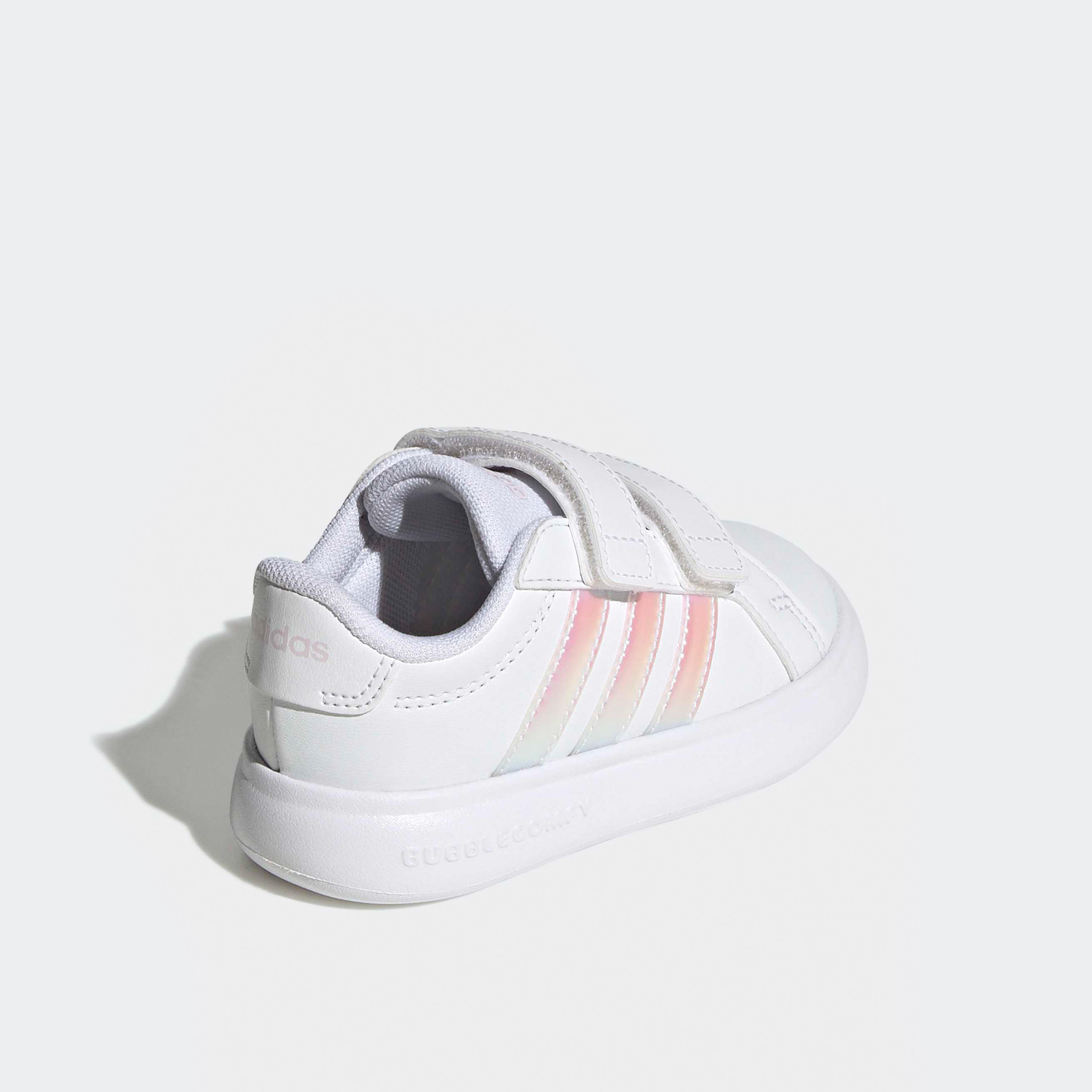 حذاء سنيكرز جراند كورت 3.0 بابل سي إف بشريط إغلاق لاصق من أديداس-baby-girls-shoes-closedshoes-image-5