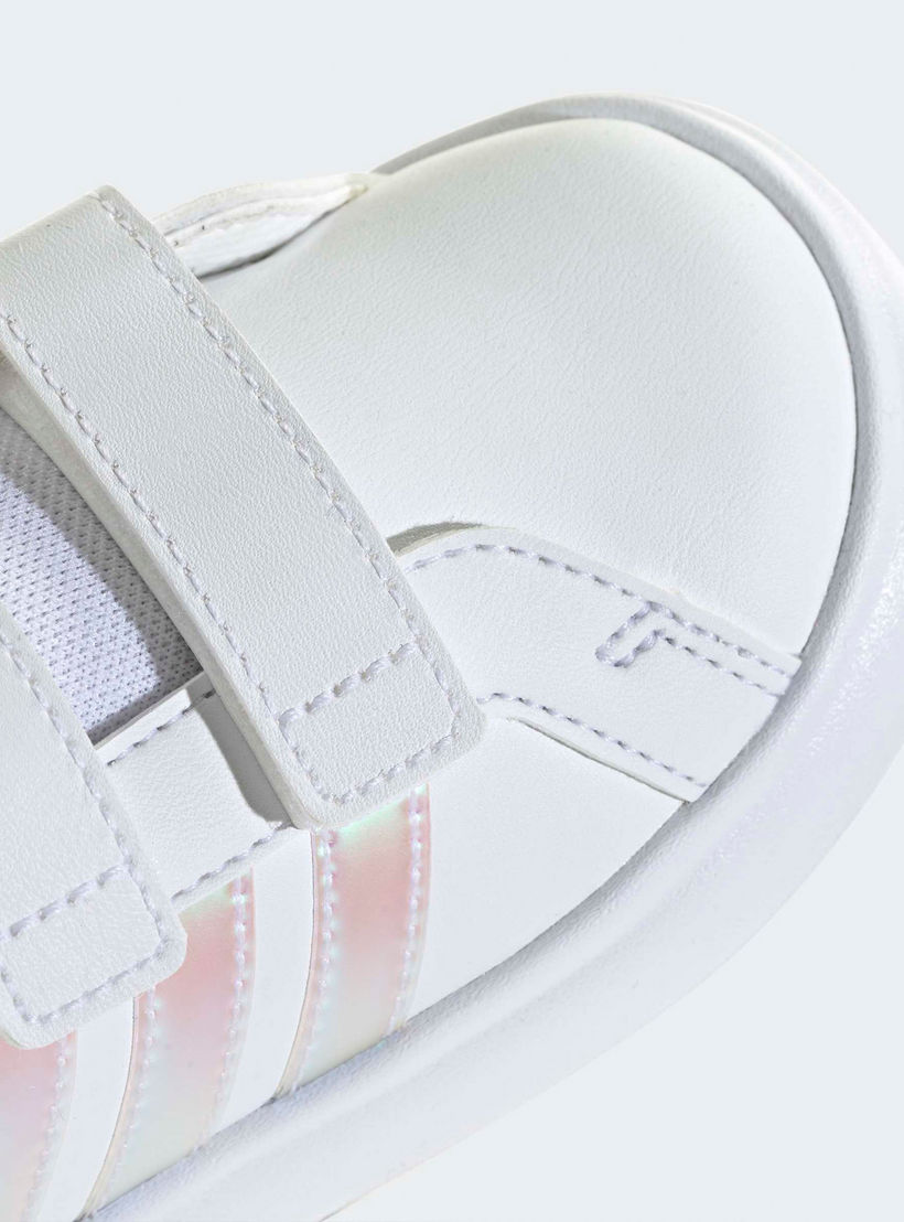 حذاء سنيكرز جراند كورت 3.0 بابل سي إف بشريط إغلاق لاصق من أديداس-baby-girls-shoes-closedshoes-image-8