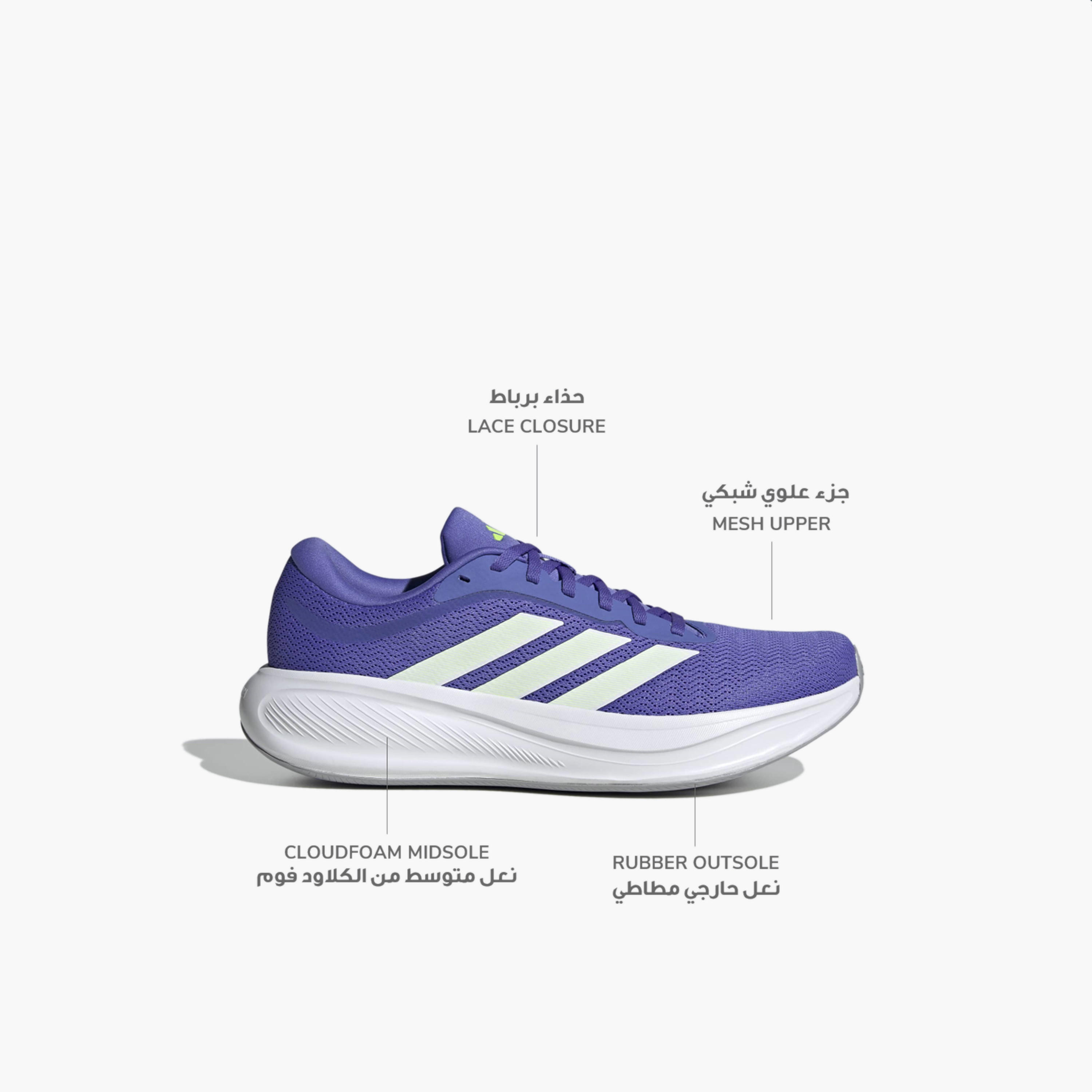 حذاء جري برباط ريسبونس رنر 2 للرجال من أديداس-sports-men-shoes-image-2
