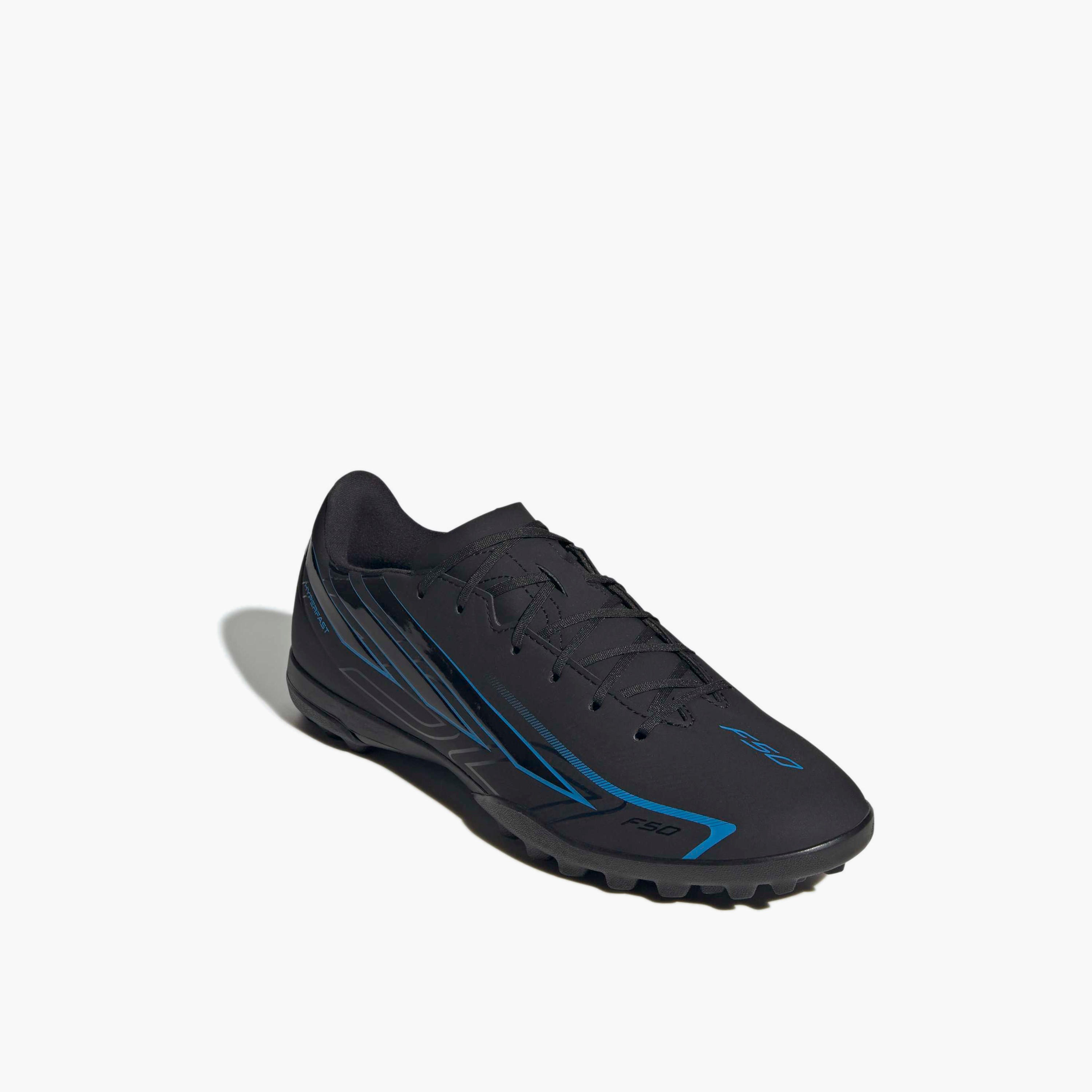 Adidas Men F50 Hyperfast Club Lace-Up Football Turf Shoes-sports-men-shoes-image-1