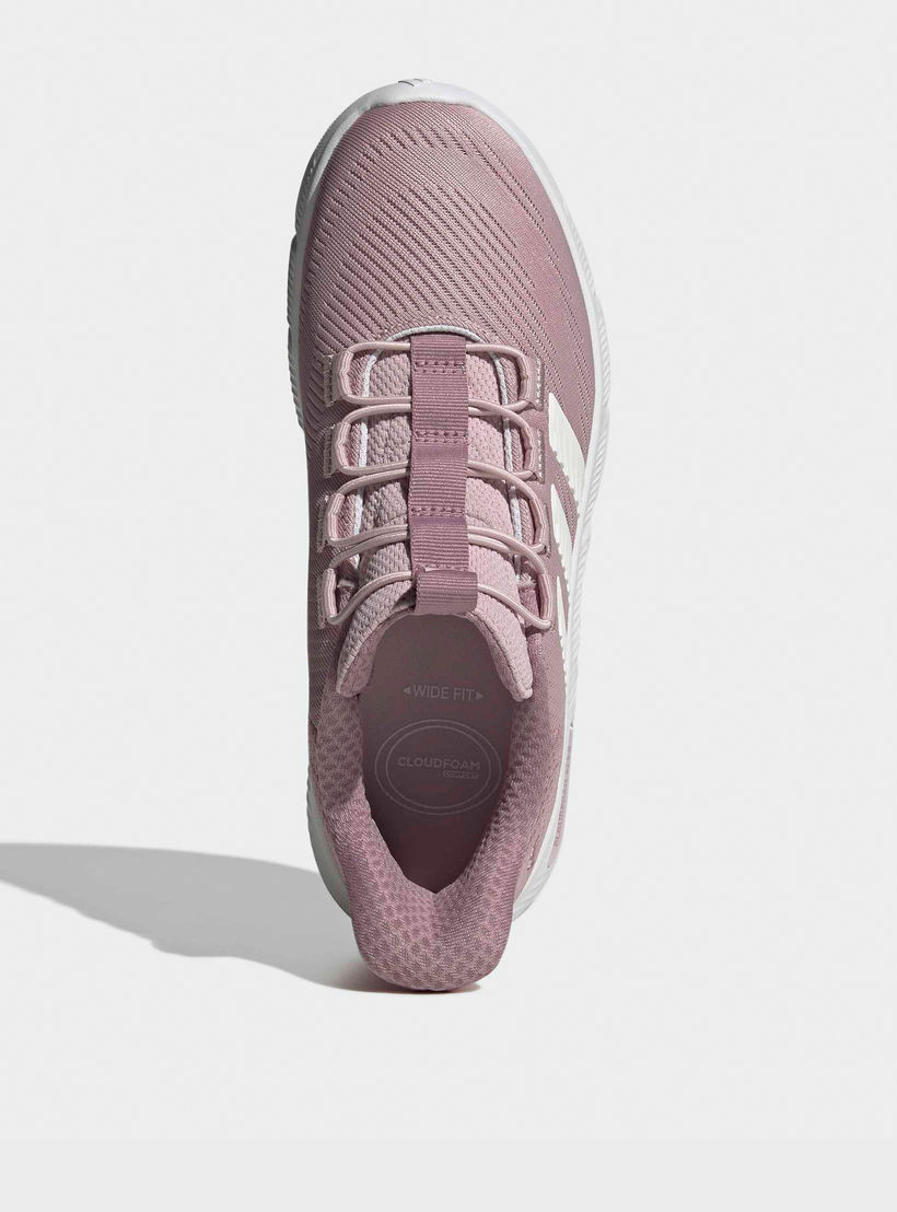 Adidas Women Cloudfoam Flex Rapidfit Slip-On Running Shoes-sports-women-shoes-image-3