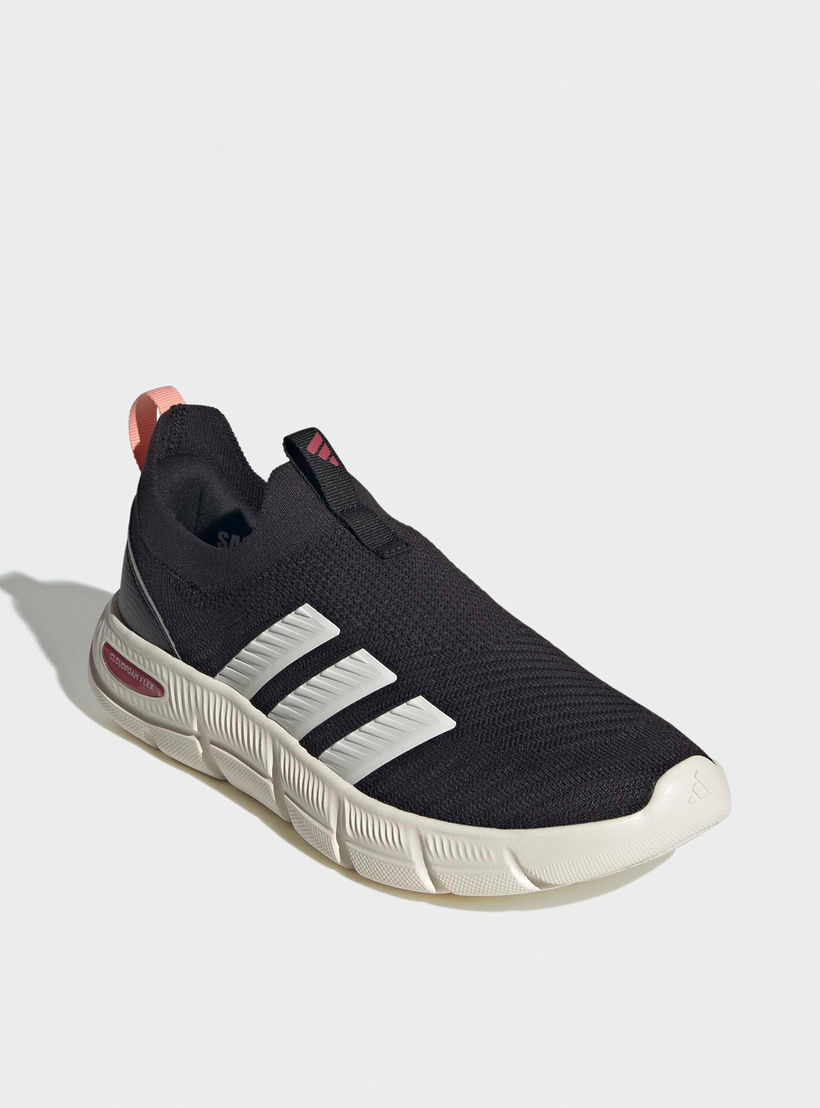 Adidas Women Cloudfoam Flex Sock Lace-Up Ankle Sneakers-women-shoes-sneakers-image-1