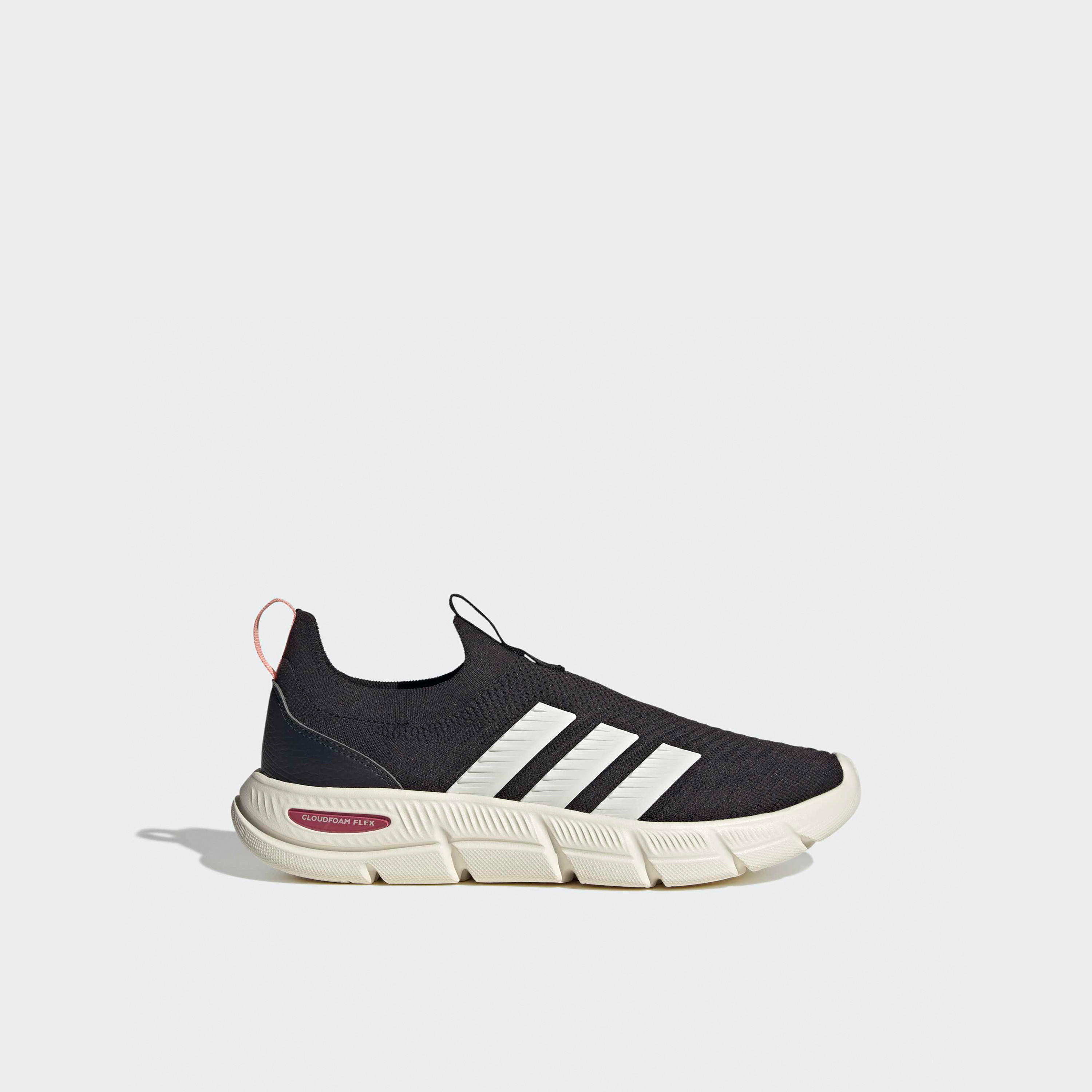 Adidas Women Cloudfoam Flex Sock Lace-Up Ankle Sneakers-women-shoes-sneakers-image-2