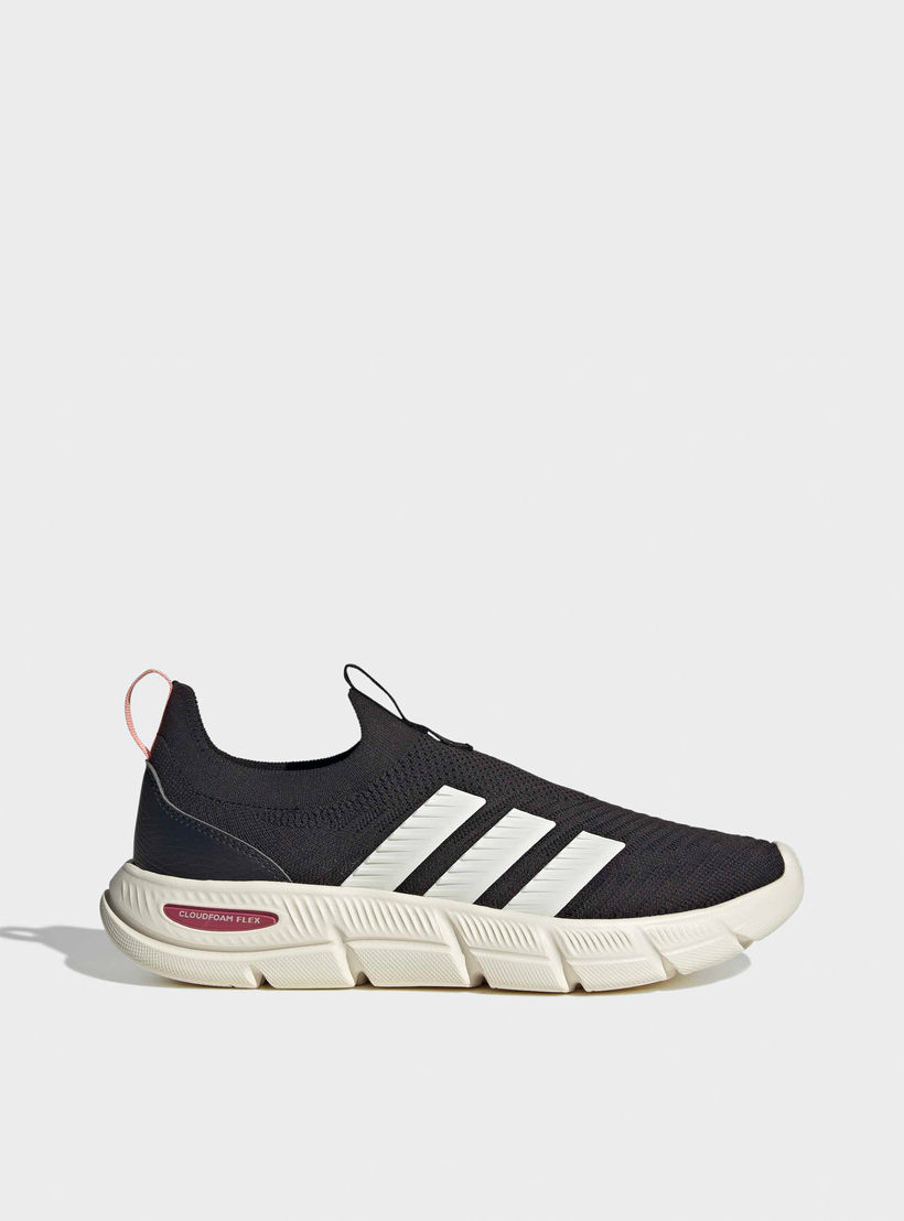 Adidas Women Cloudfoam Flex Sock Lace-Up Ankle Sneakers-women-shoes-sneakers-image-2