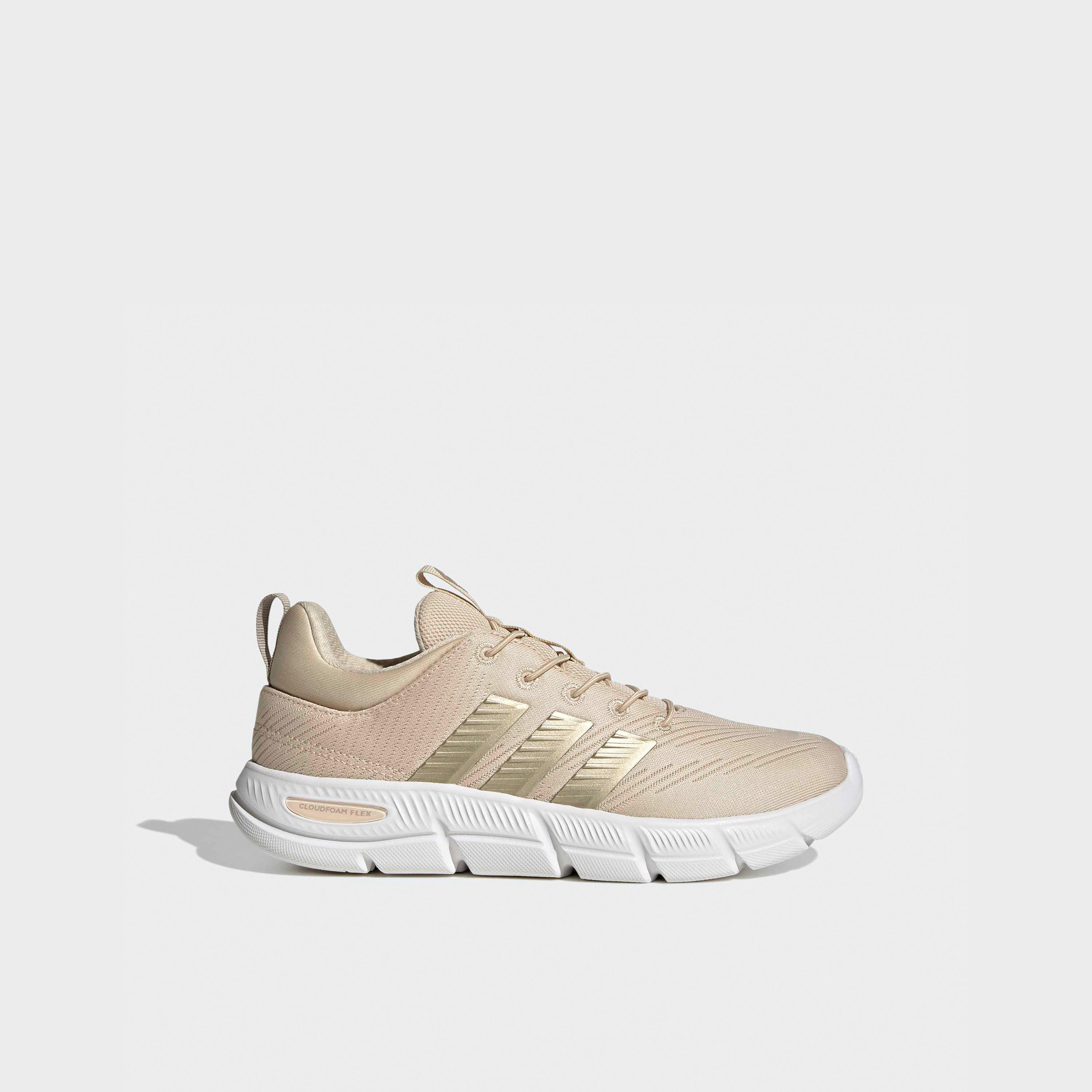 Adidas Women Cloudfoam Flex Elastic Laces Slip-On Ankle Sneakers-women-shoes-sneakers-image-2