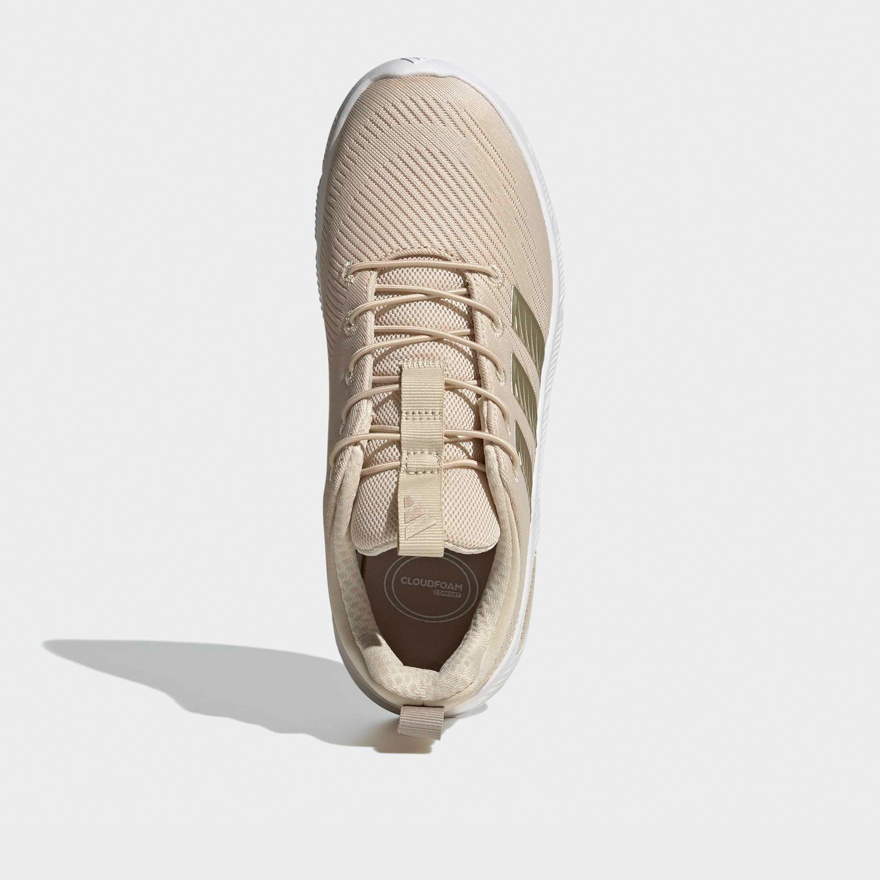 Adidas Women Cloudfoam Flex Elastic Laces Slip-On Ankle Sneakers-women-shoes-sneakers-image-3