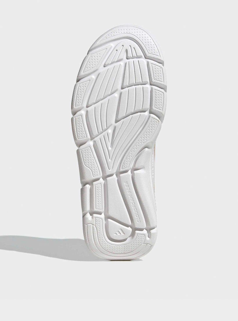 Adidas Women Cloudfoam Flex Elastic Laces Slip-On Ankle Sneakers-women-shoes-sneakers-image-4
