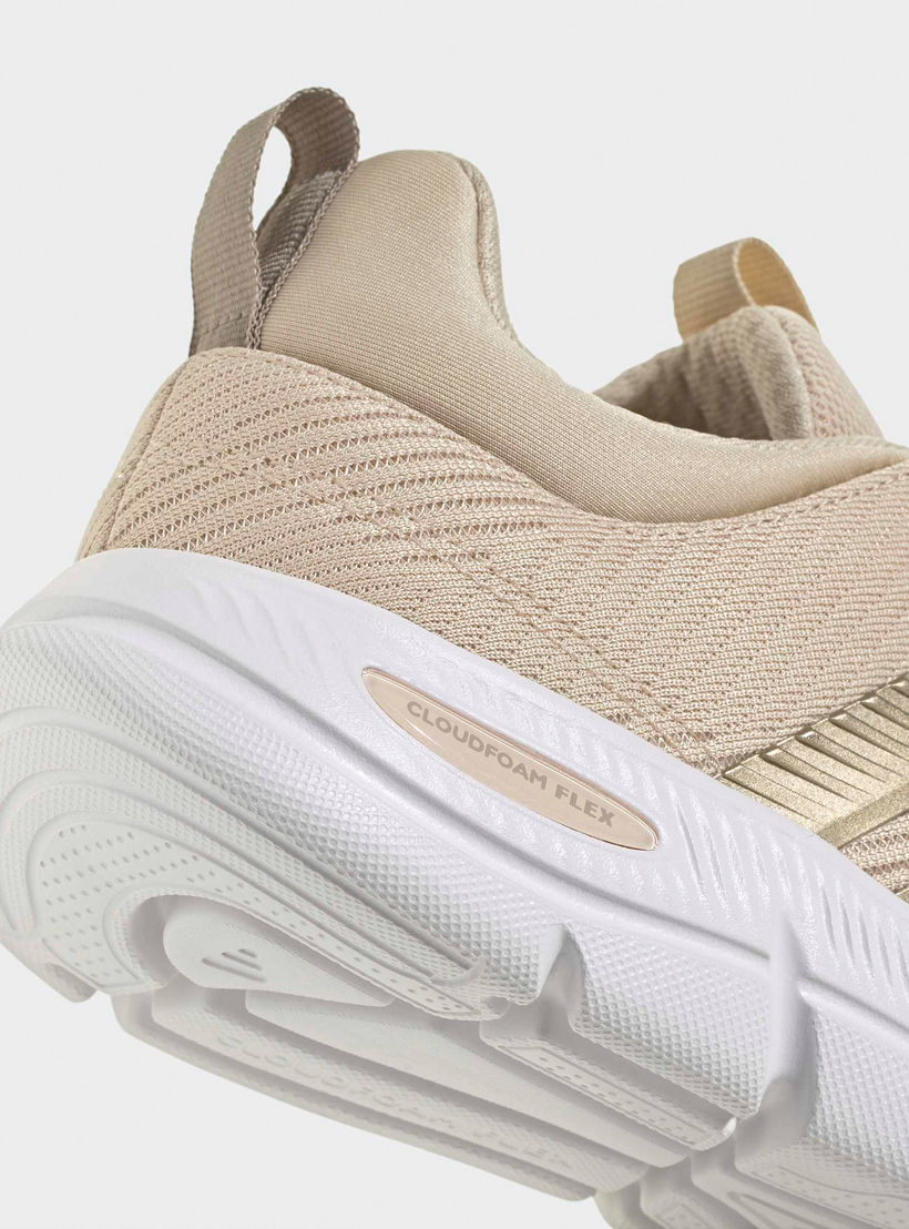 Adidas Women Cloudfoam Flex Elastic Laces Slip-On Ankle Sneakers-women-shoes-sneakers-image-5