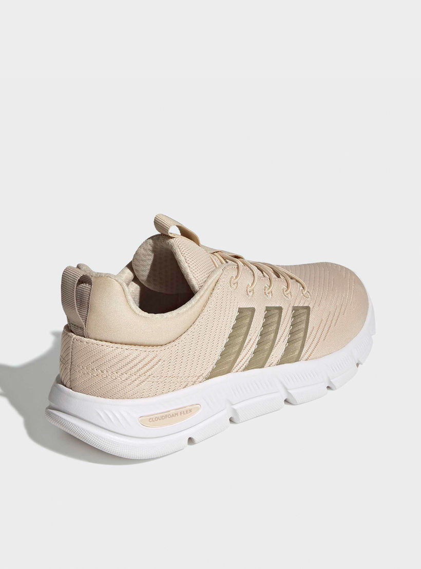 Adidas Women Cloudfoam Flex Elastic Laces Slip-On Ankle Sneakers-women-shoes-sneakers-image-7