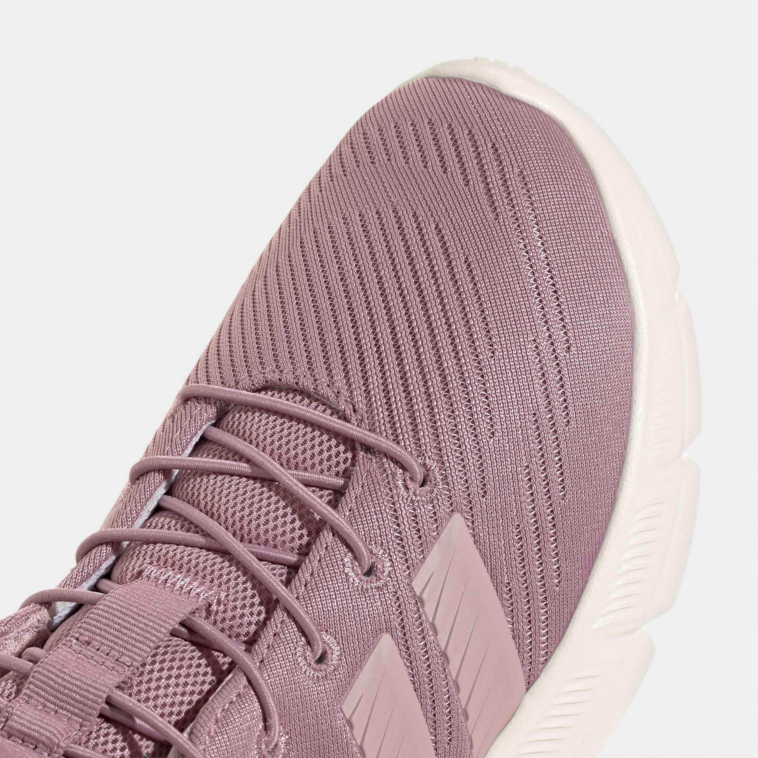 Adidas Women Cloudfoam Flex Elastic Laces Slip-On Ankle Sneakers-women-shoes-sneakers-image-5