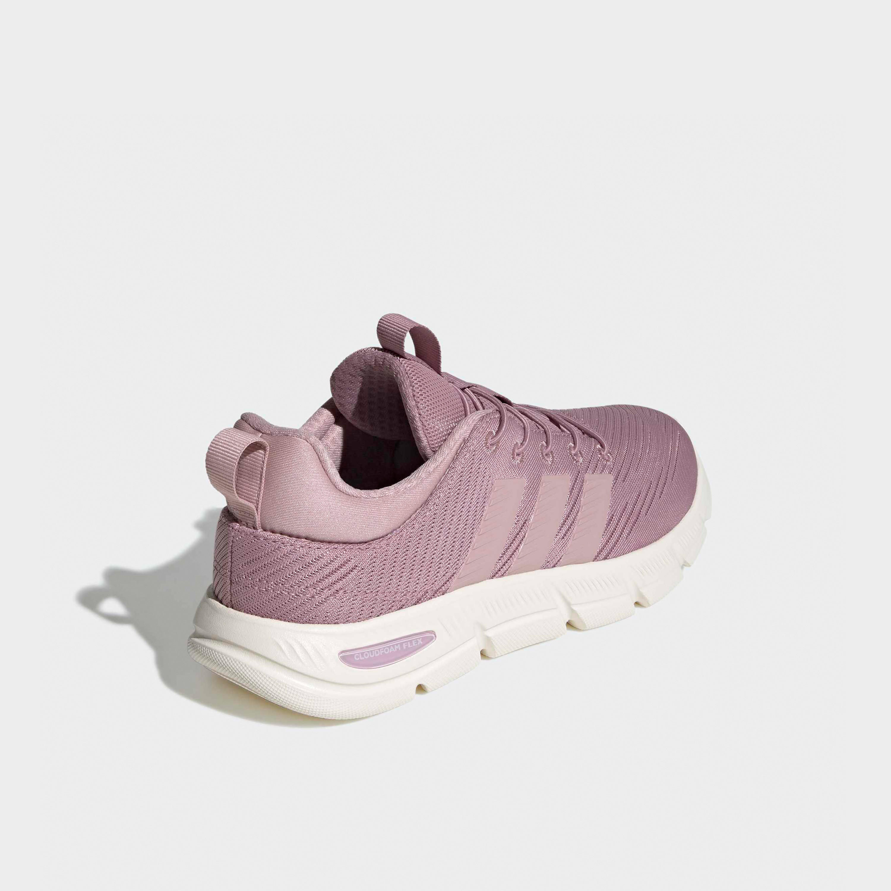 Adidas Women Cloudfoam Flex Elastic Laces Slip-On Ankle Sneakers-women-shoes-sneakers-image-7