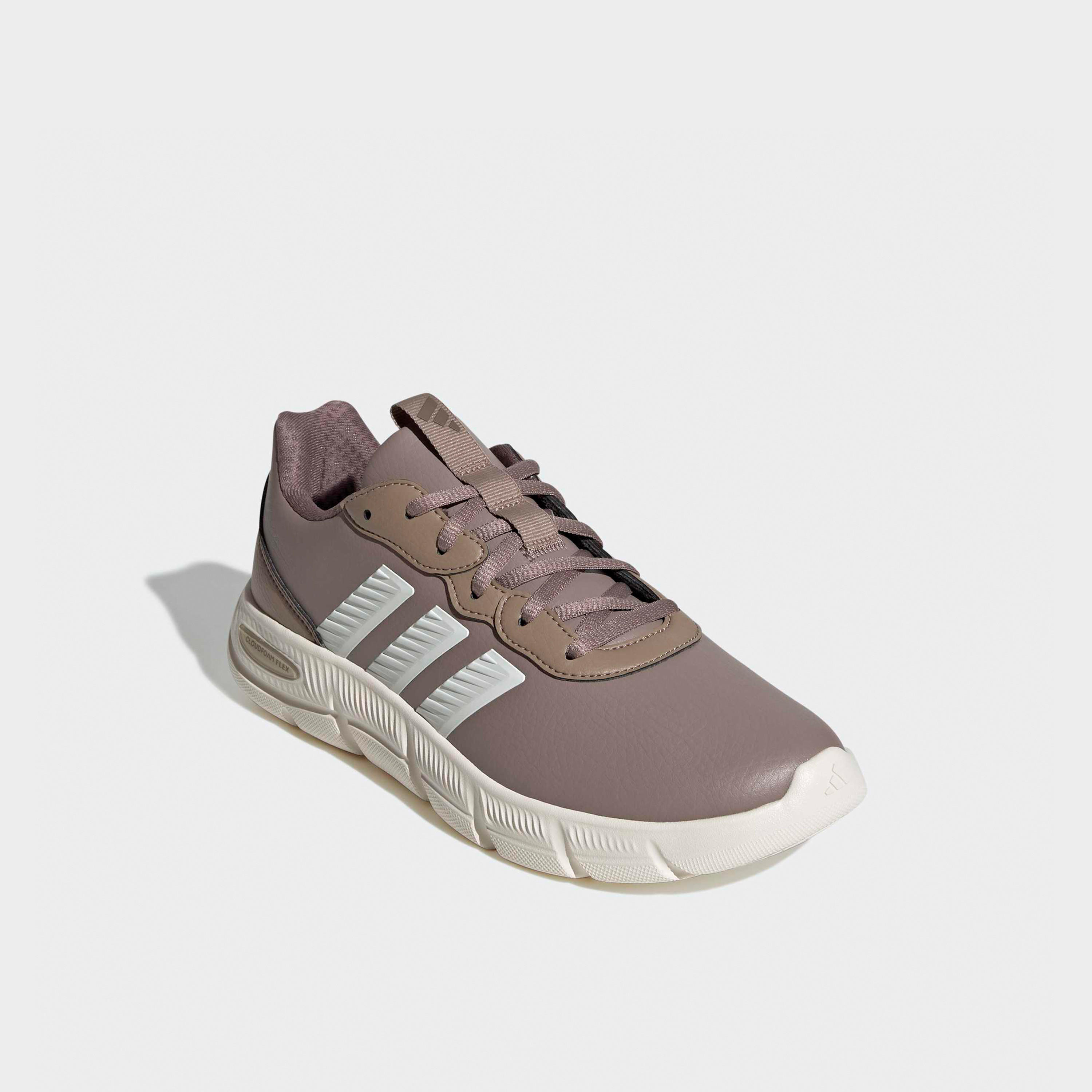 حذاء رياضي بأربطة للنساء من أديداس كلاود فوم فلكس-sports-women-shoes-image-1