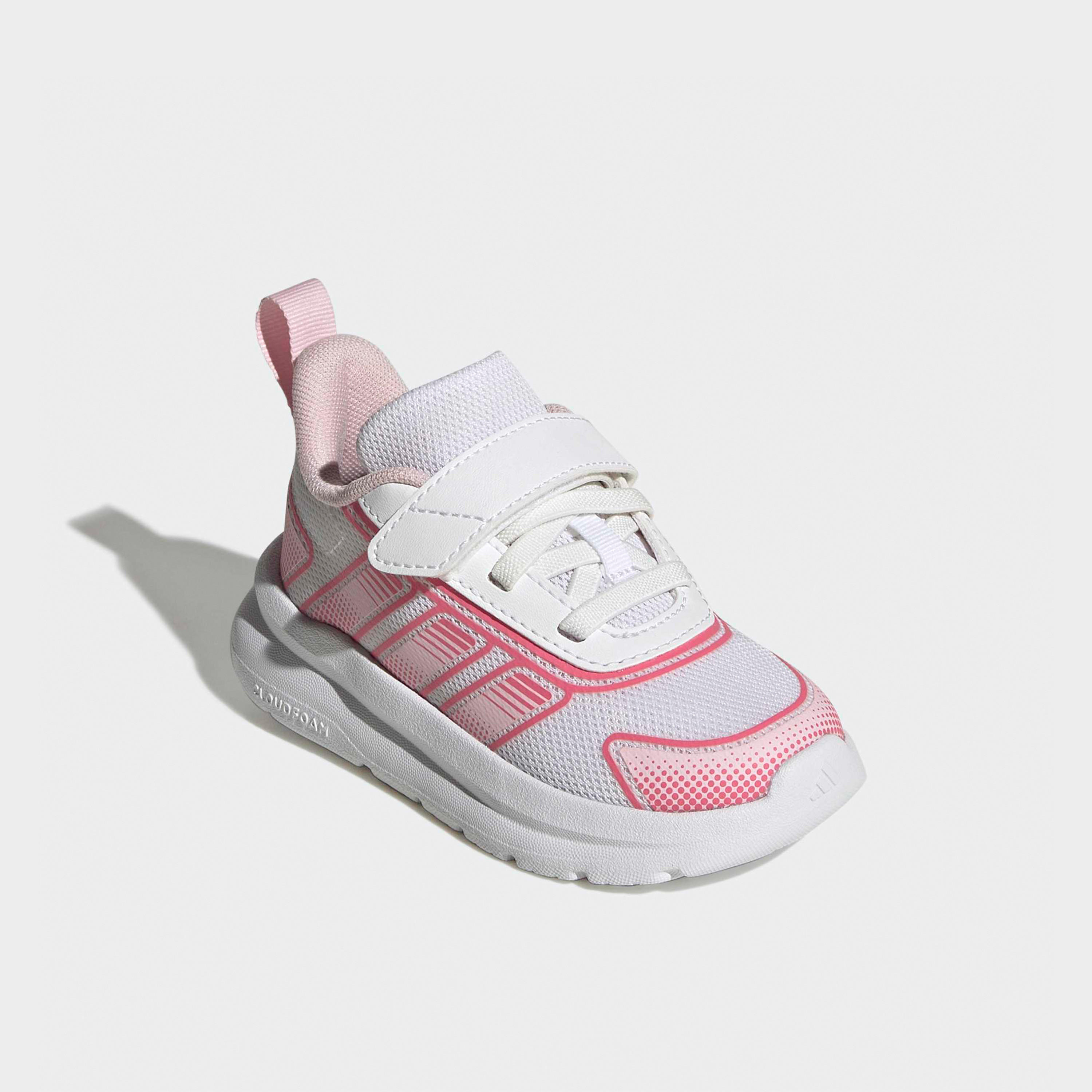 Adidas Girls Ankle Sneakers with Hook & Loop, Tensaur Run 4.0-baby-girls-shoes-closedshoes-image-1