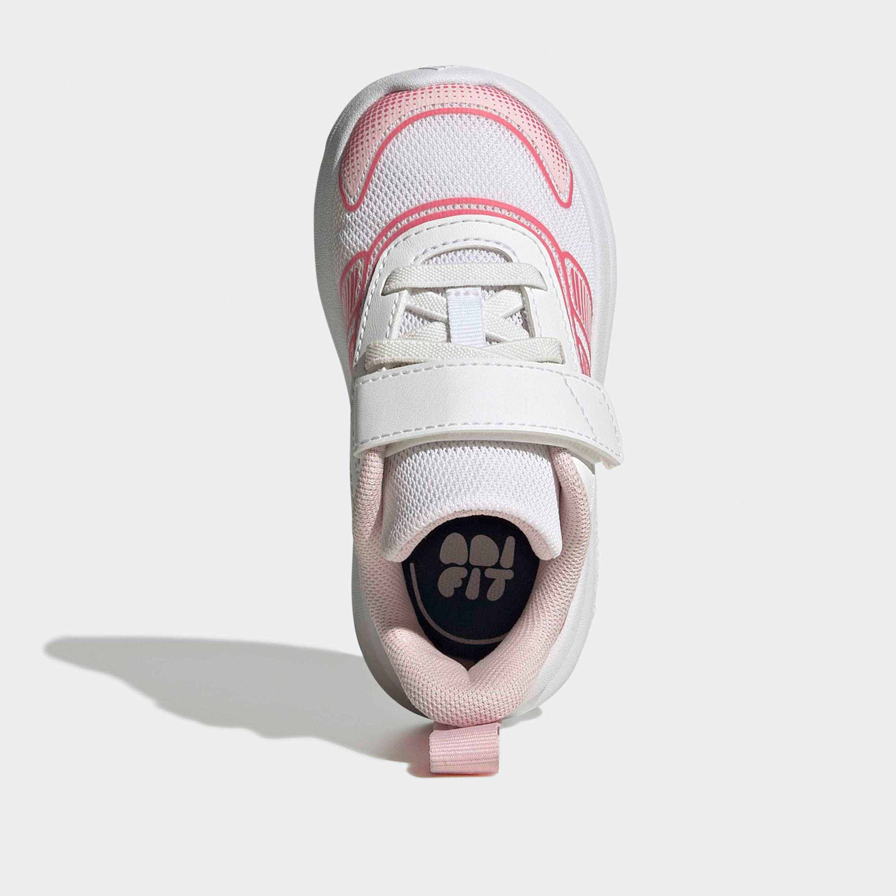 Adidas Girls Ankle Sneakers with Hook & Loop, Tensaur Run 4.0-baby-girls-shoes-closedshoes-image-3