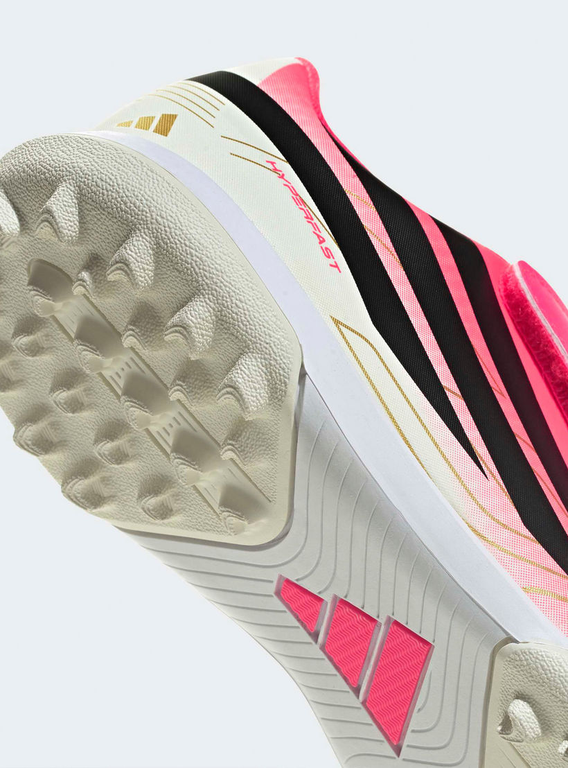 Adidas Boys F50 Hyperfast Club TF Hook & Loop Turf Football Boots-sports-boys-shoes-image-6