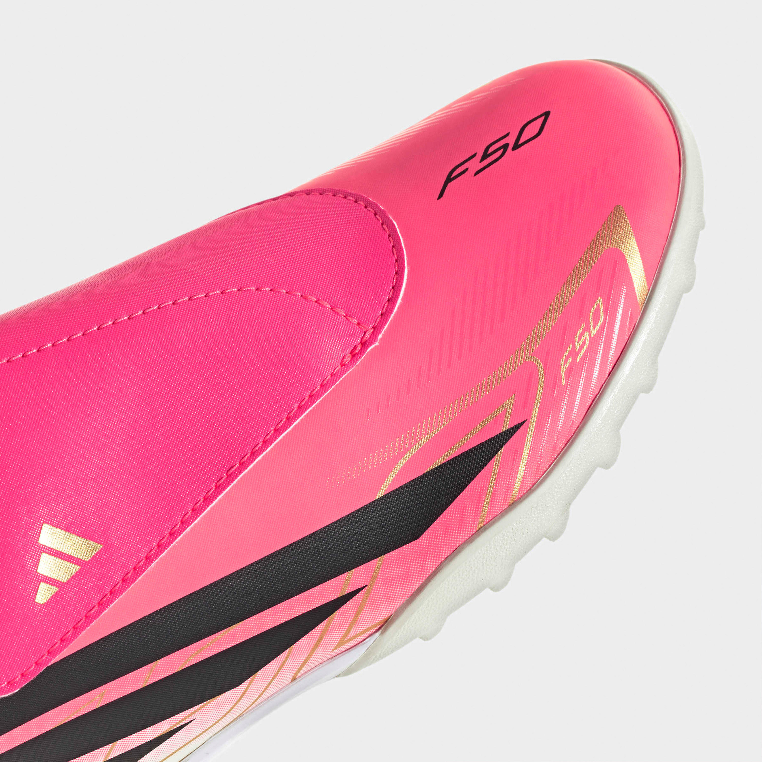 Adidas Boys F50 Hyperfast Club TF Hook & Loop Turf Football Boots-sports-boys-shoes-image-8