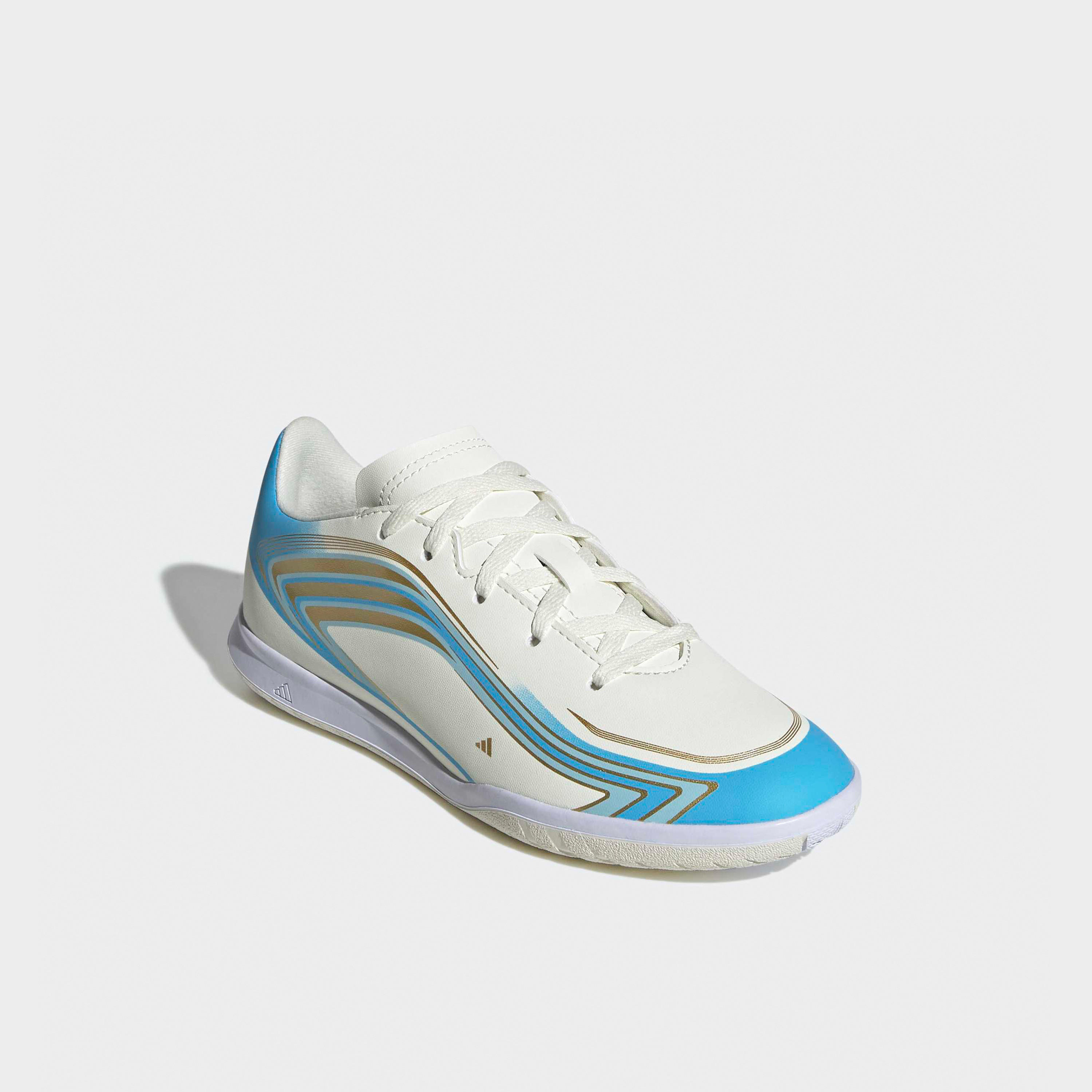 Adidas Boys F50 Messi Club IN Lace-Up Indoor Football Shoes-sports-boys-shoes-image-1
