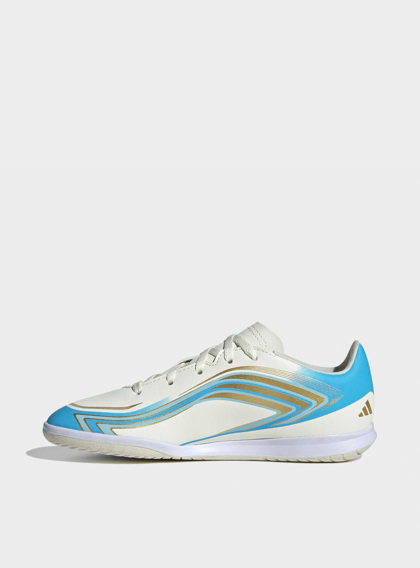 Adidas Boys F50 Messi Club IN Lace-Up Indoor Football Shoes-sports-boys-shoes-image-4