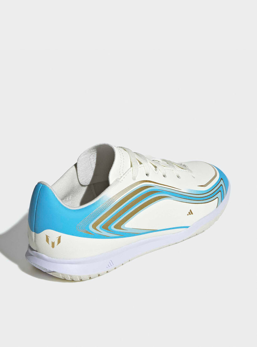 Adidas Boys F50 Messi Club IN Lace-Up Indoor Football Shoes-sports-boys-shoes-image-6