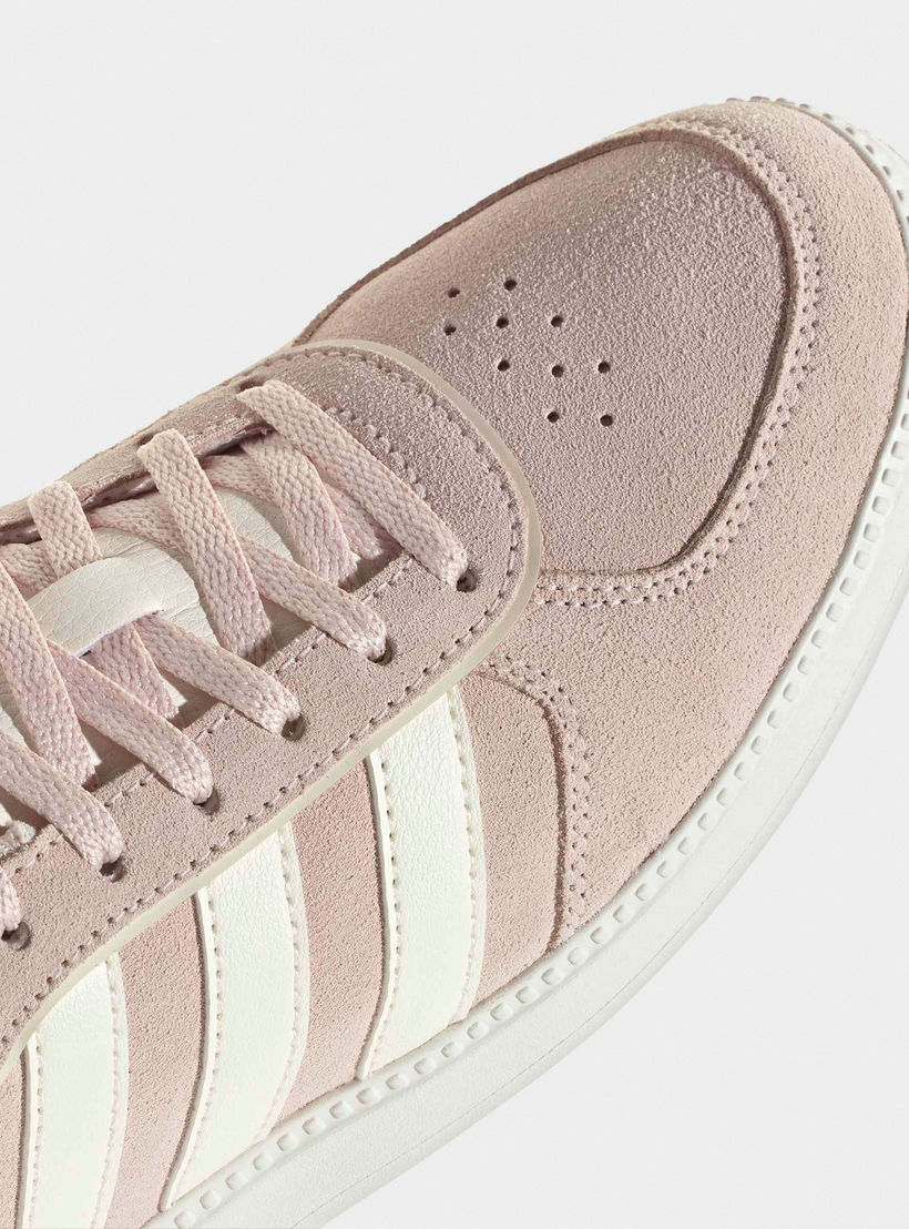 حذاء سنيكرز للنساء بريك نت سليك جلدي بكاحل ورباط إغلاق من أديداس-women-shoes-sneakers-image-5