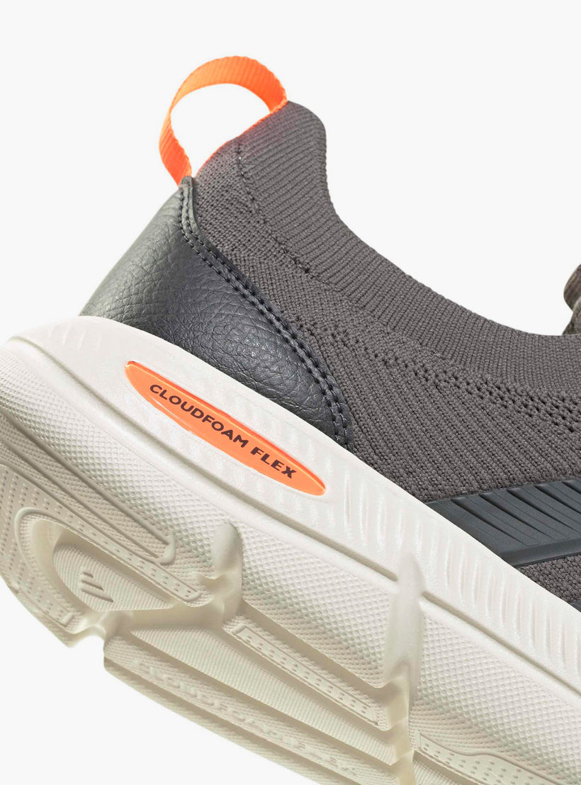 Adidas Men Cloudfoam Flex Sock Slip-On Sneakers-sports-men-shoes-image-6