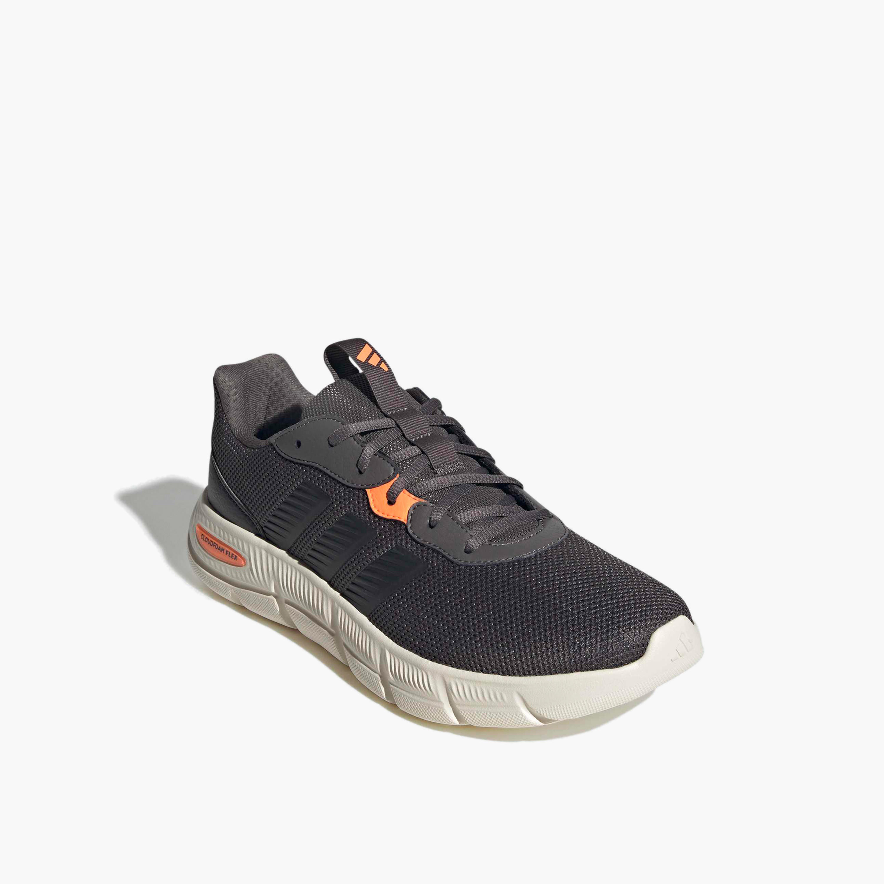 Adidas Men Cloudfoam Flex Lace-Up Ankle Sneakers-sports-men-shoes-image-1