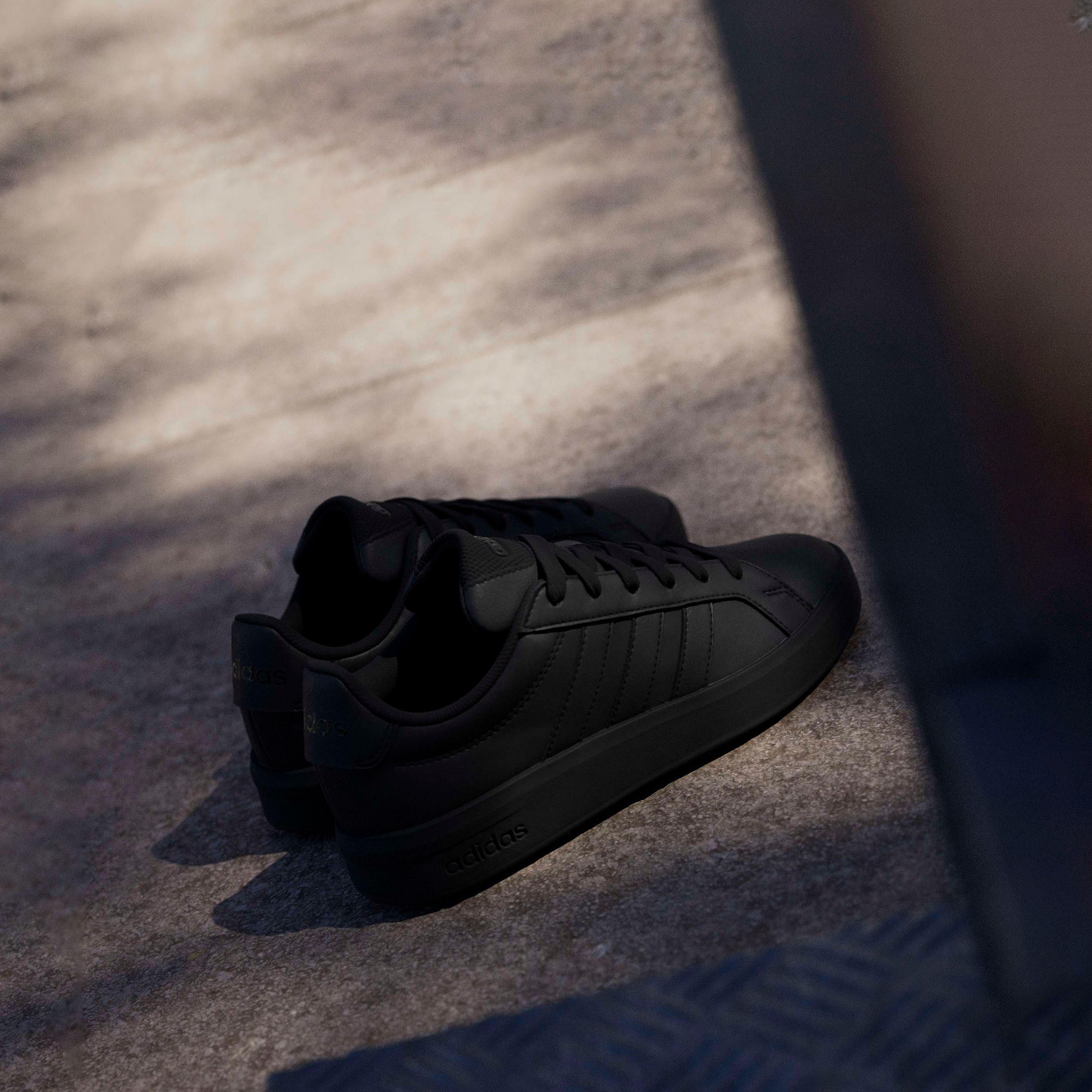 Adidas Boys Grand Court 3.0 Lace-Up Sneakers-sports-boys-shoes-image-9
