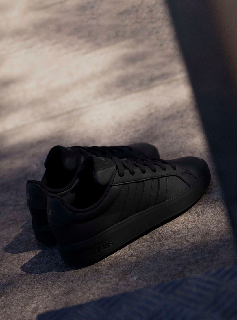 Adidas Boys Grand Court 3.0 Lace-Up Sneakers-sports-boys-shoes-image-9