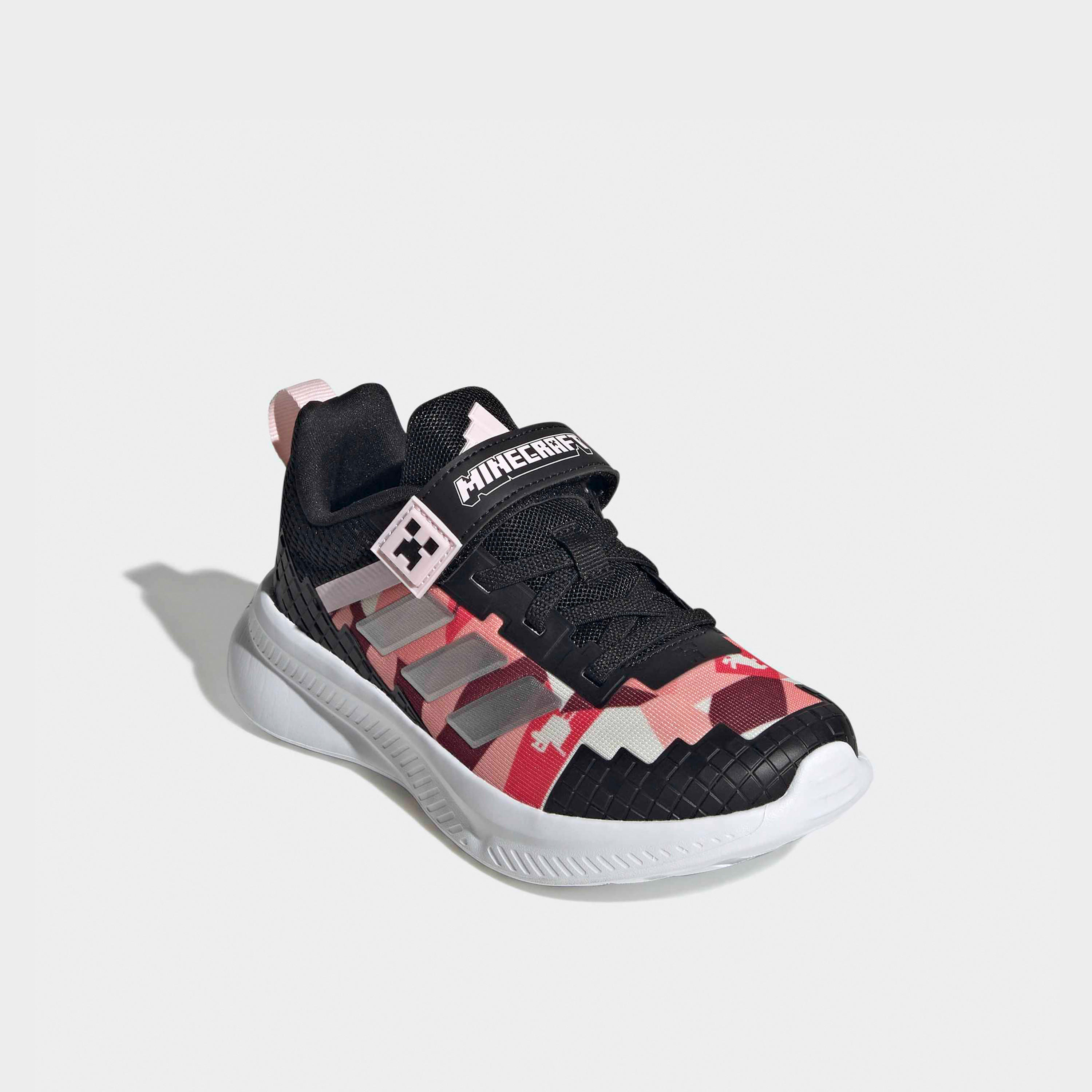 adidas Girls Minecraft Fortarun Colourblock Ankle Sneakers-girls-shoes-sneakers-image-1