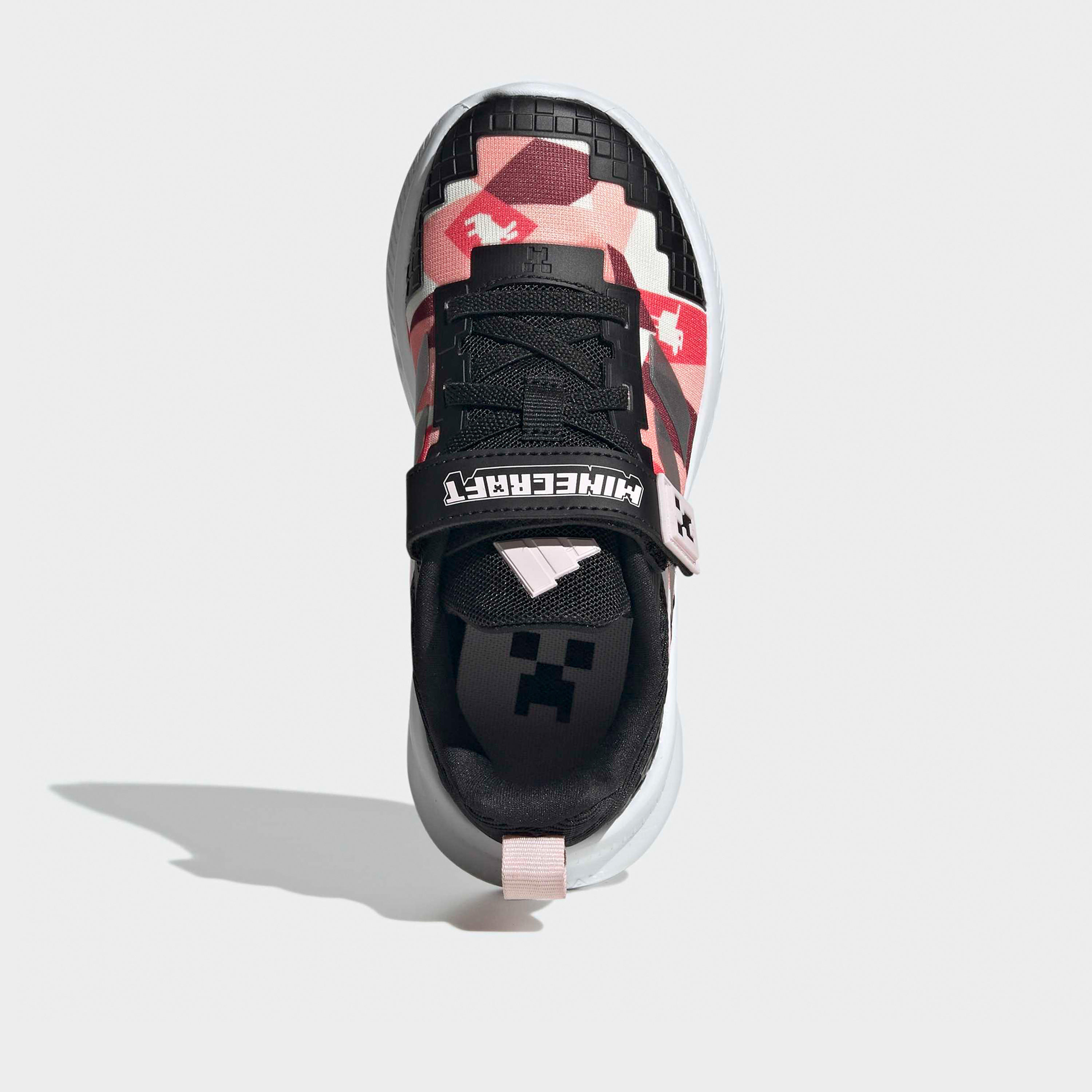 adidas Girls Minecraft Fortarun Colourblock Ankle Sneakers-girls-shoes-sneakers-image-3