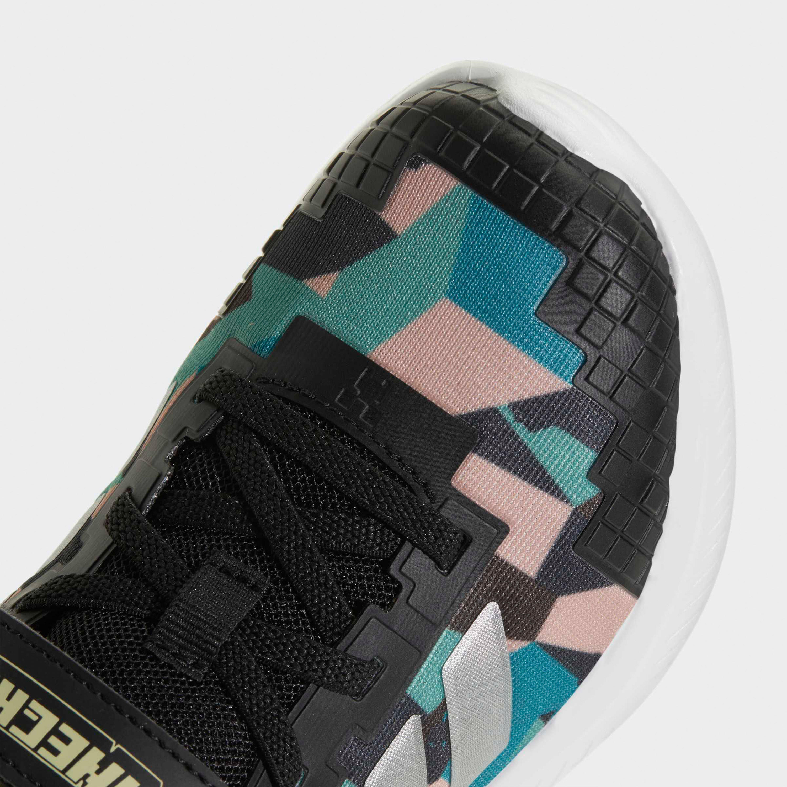 adidas Girls Minecraft Fortarun Colourblock Ankle Sneakers-girls-shoes-sneakers-image-6