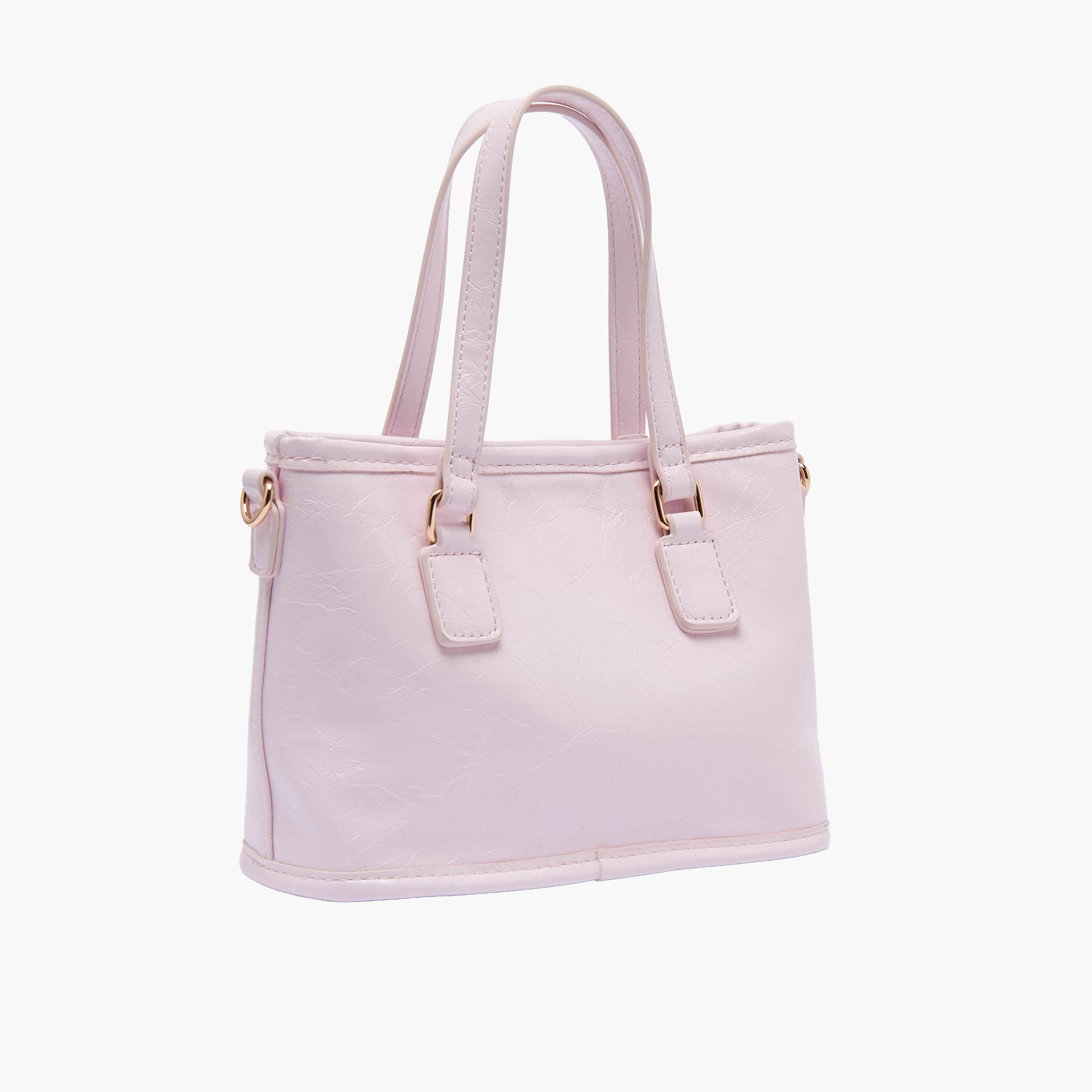 Flora Bella Solid Tote Bag with Detachable Strap-girls-accessories-bags-image-3