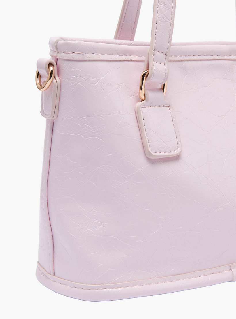 Flora Bella Solid Tote Bag with Detachable Strap-girls-accessories-bags-image-5
