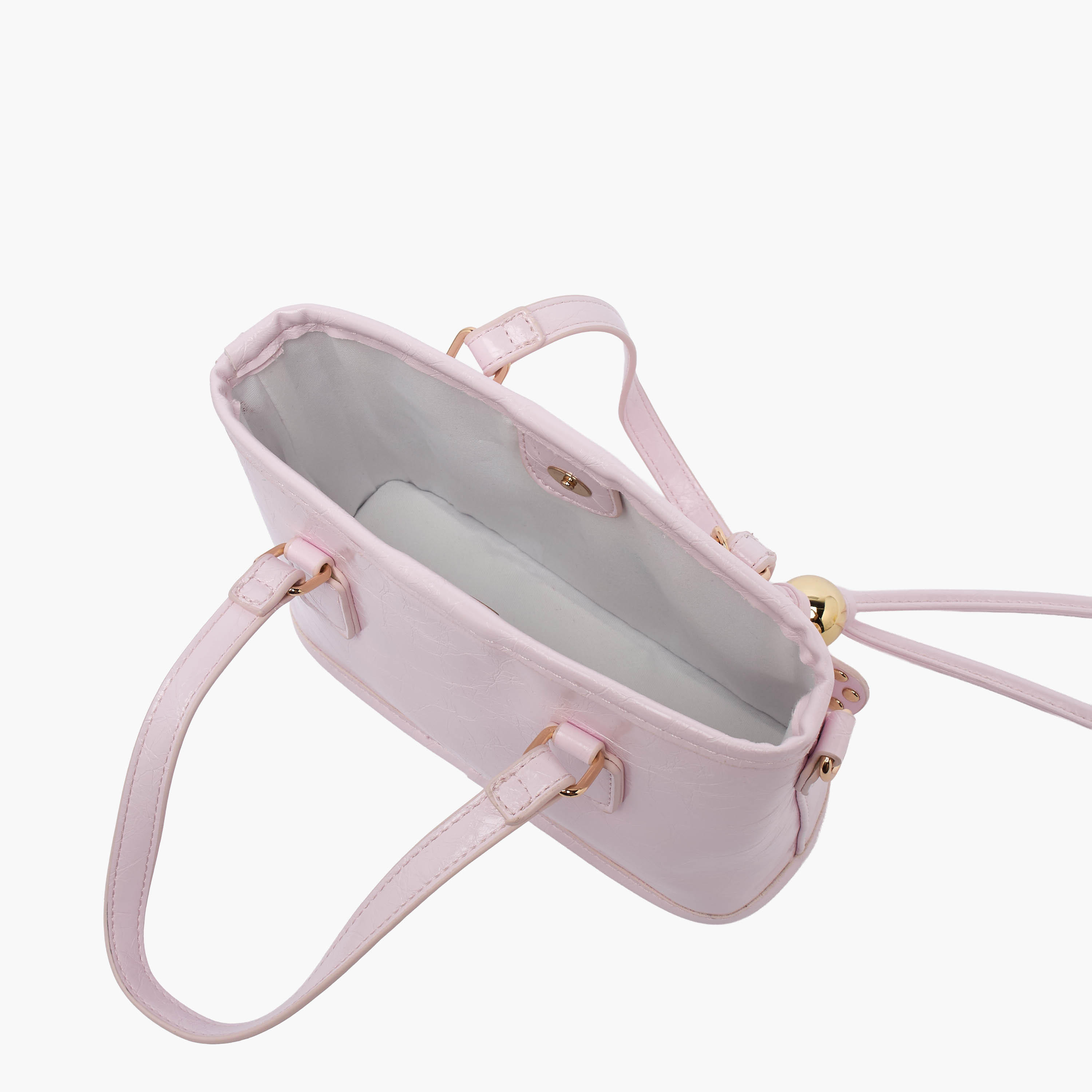 Flora Bella Solid Tote Bag with Detachable Strap-girls-accessories-bags-image-7