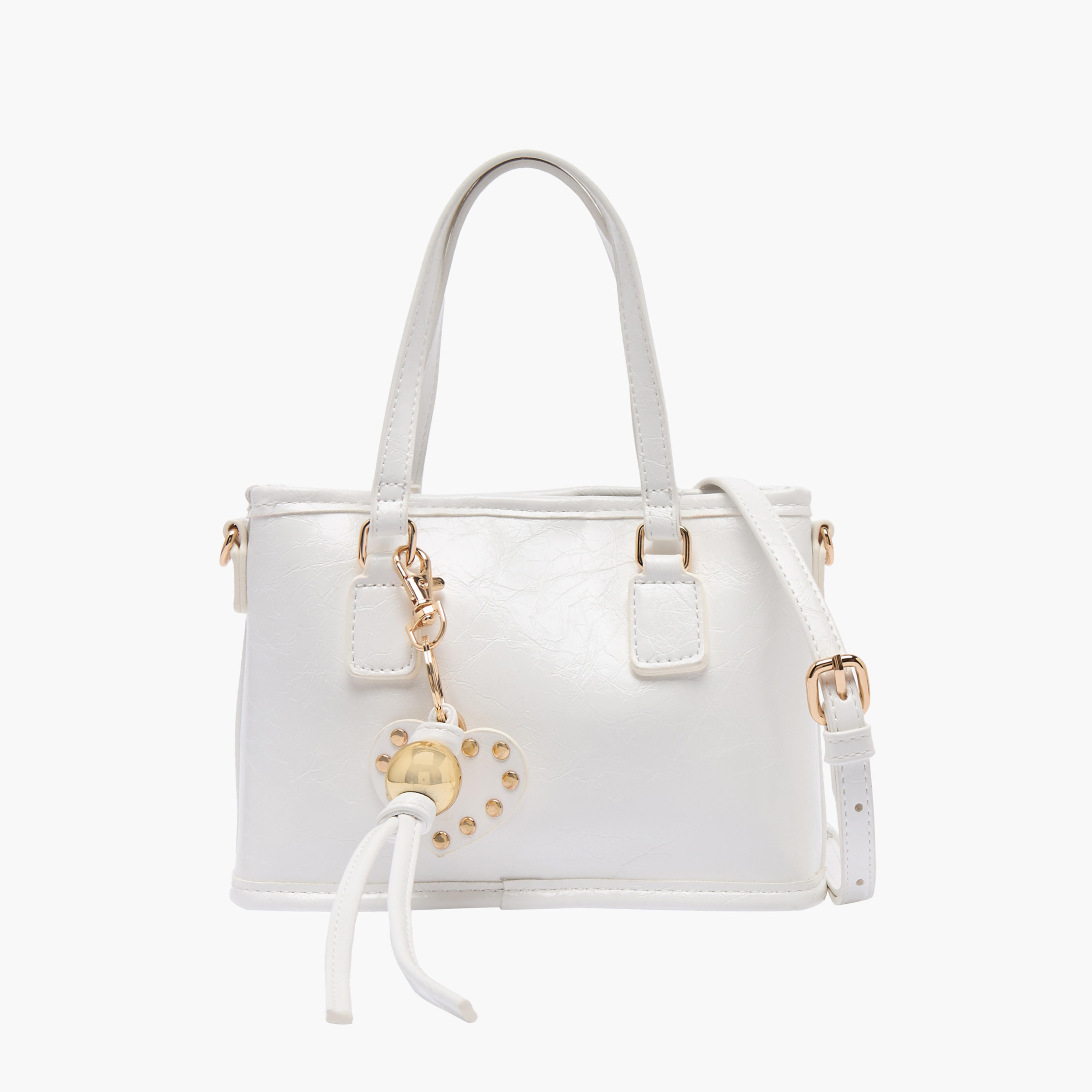 Flora Bella Solid Tote Bag with Detachable Strap-girls-accessories-bags-image-1