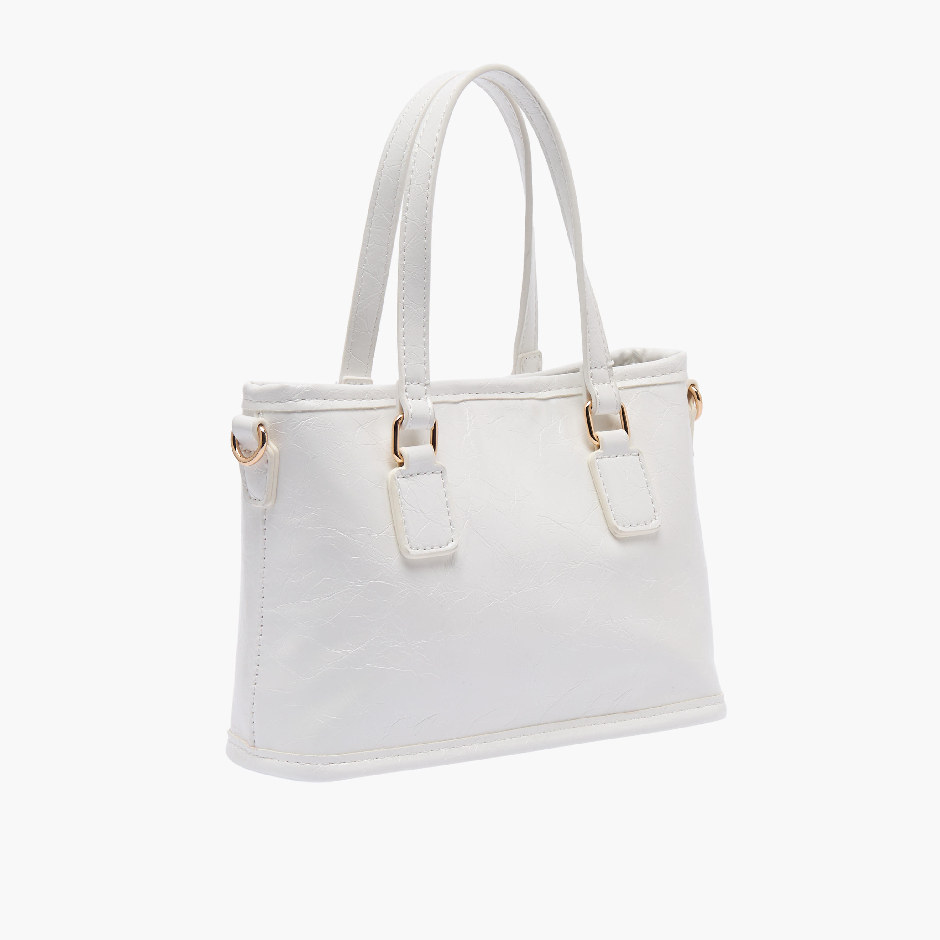 Flora Bella Solid Tote Bag with Detachable Strap-girls-accessories-bags-image-4