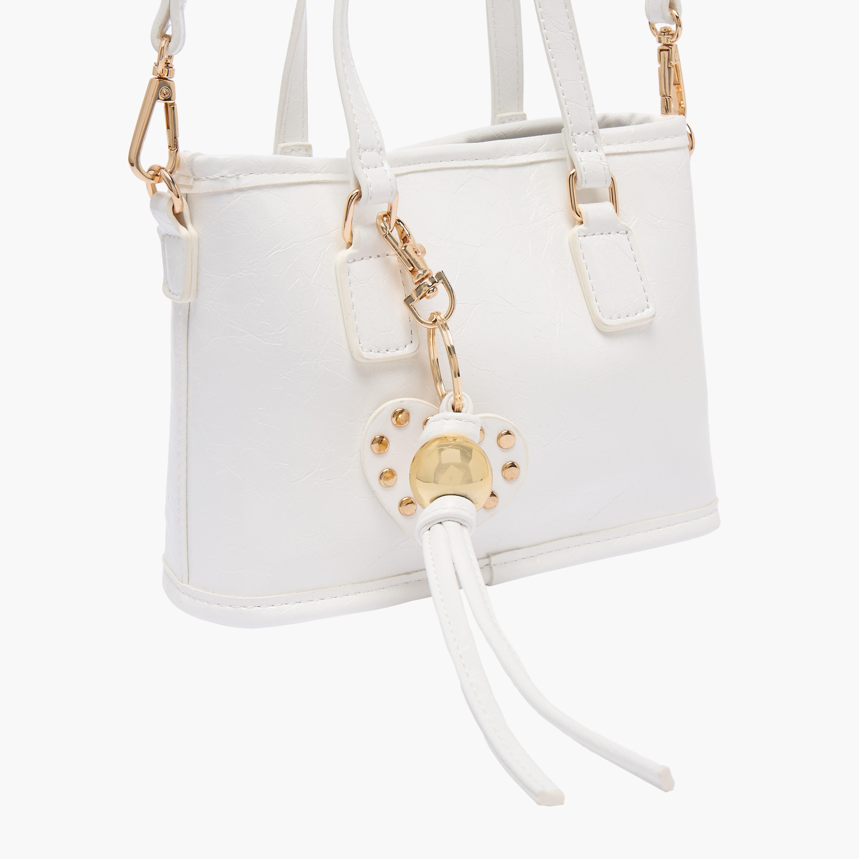 Flora Bella Solid Tote Bag with Detachable Strap-girls-accessories-bags-image-5