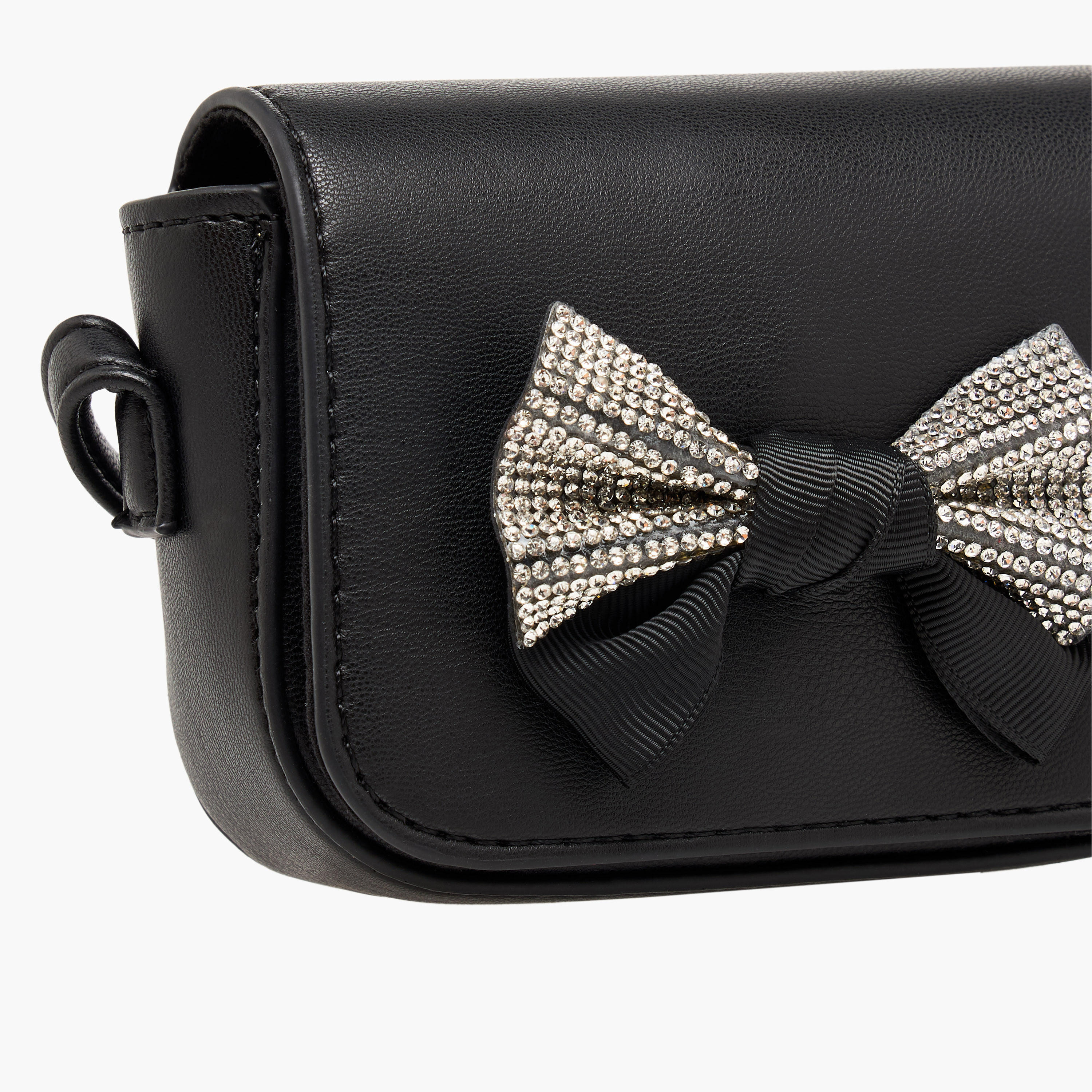 شنطة كروس بودي بفيونكة مزينة وحزام سلسلة من فلورا بيلا-girls-accessories-bags-image-5